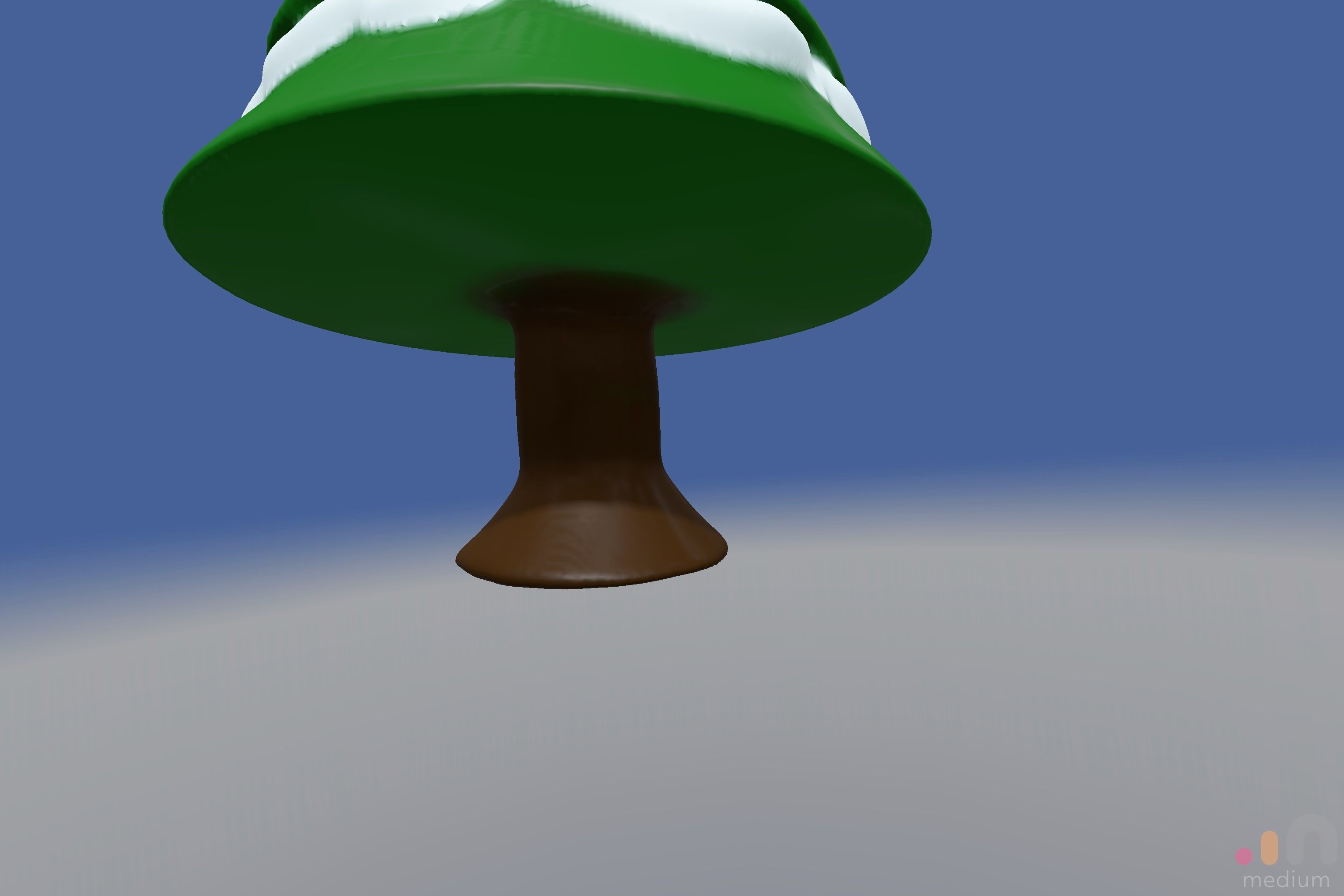 Christmas Tree with Snow 3D print model_15