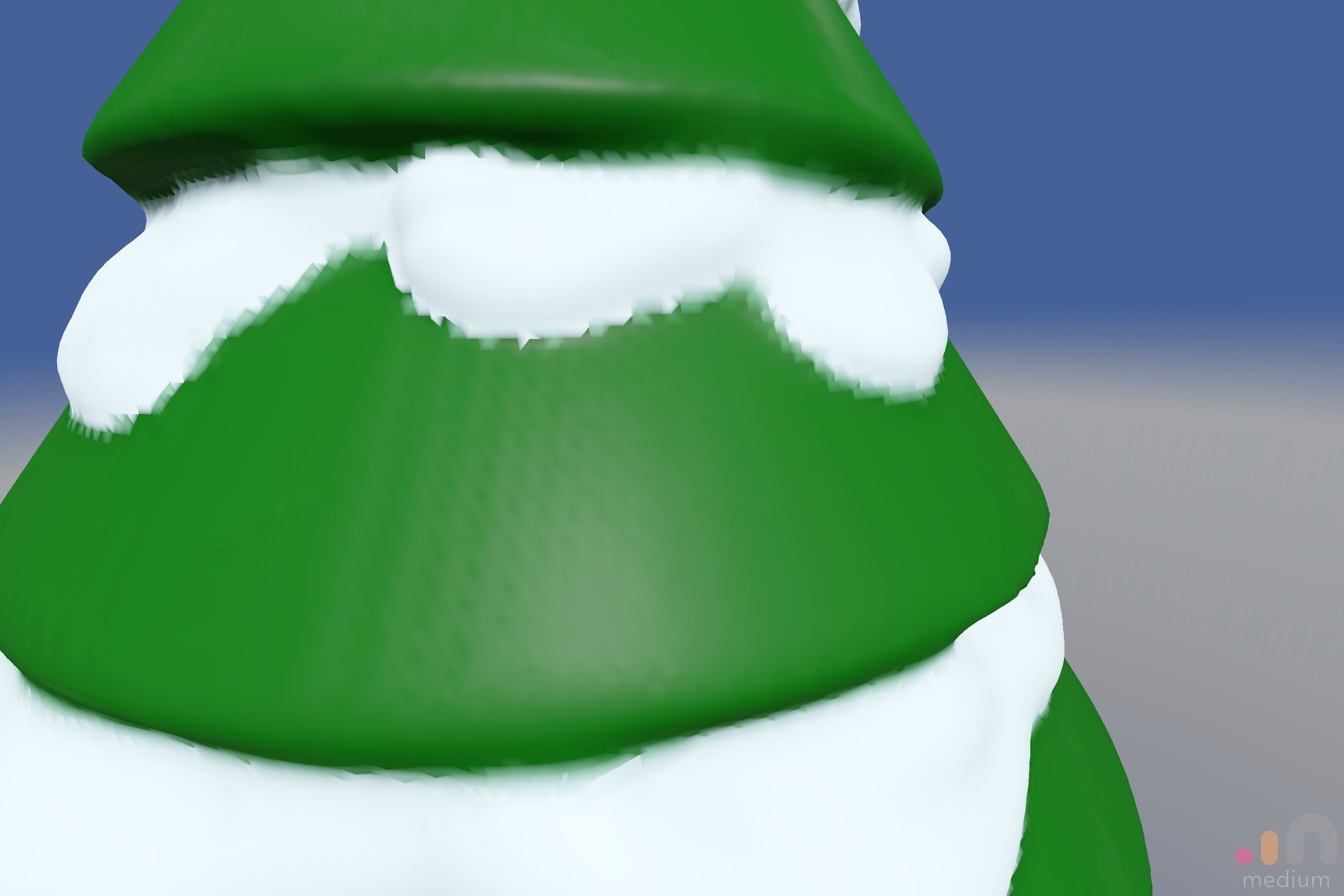 Christmas Tree with Snow 3D print model_13