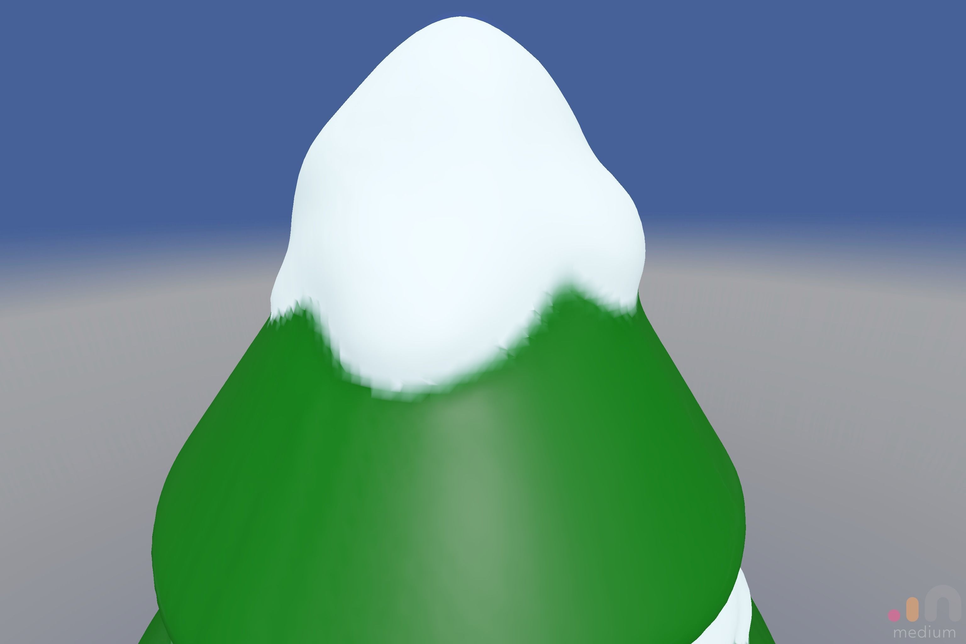 Christmas Tree with Snow 3D print model_11