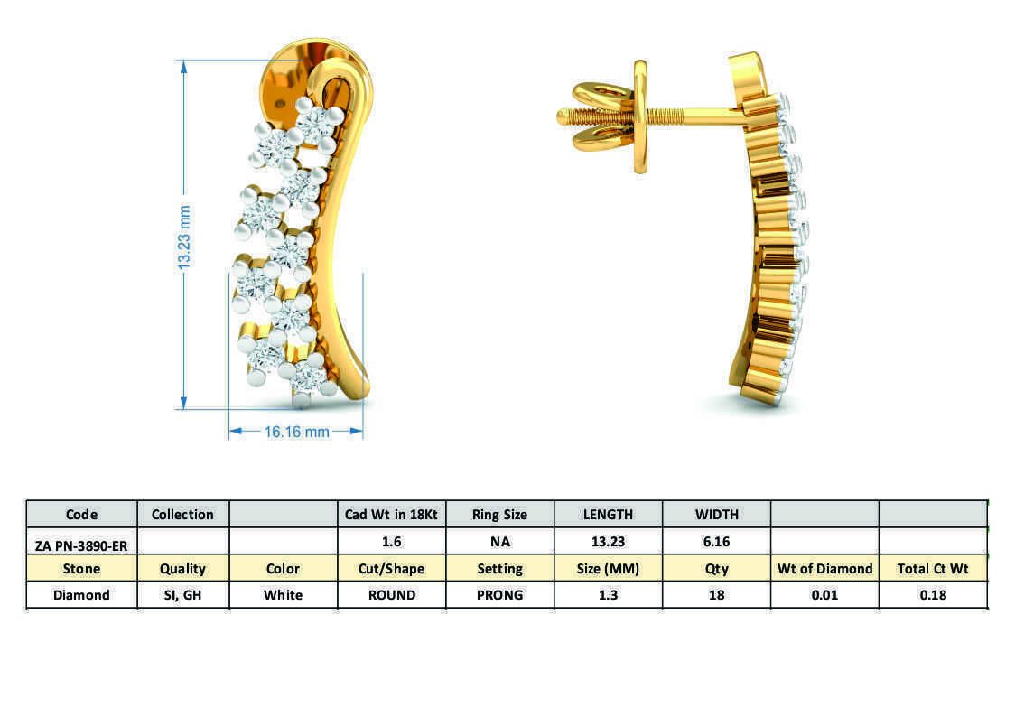 Women pendant-earrings set 3dm mgx render detail 3D print model 3D print model_7