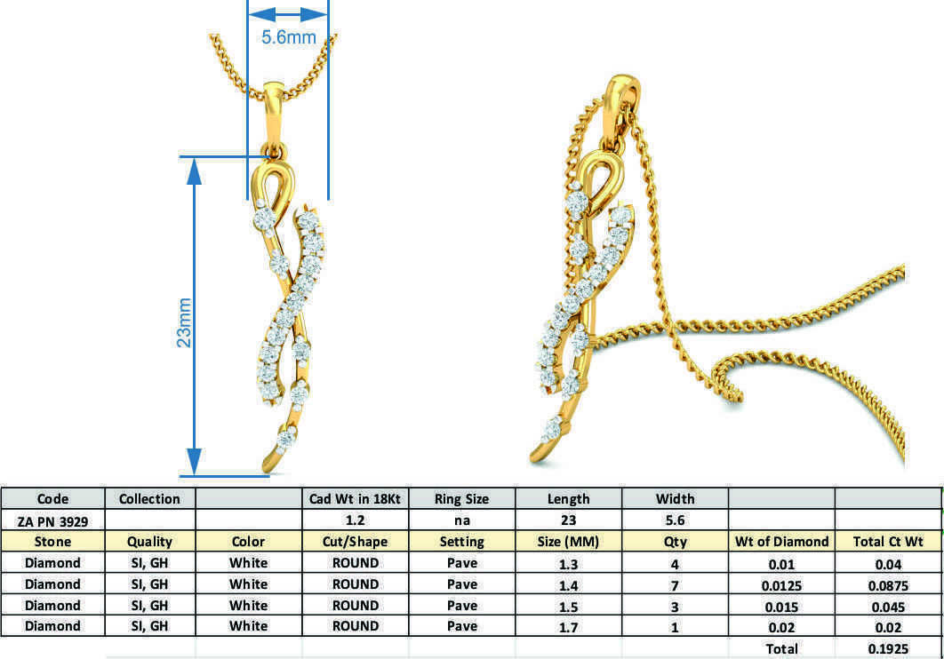 Women pendant-earrings set 3dm mgx render detail 3D print model 3D print model_3