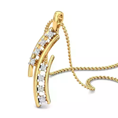 Women pendant-earrings set 3dm mgx render detail 3D print model 3D print model