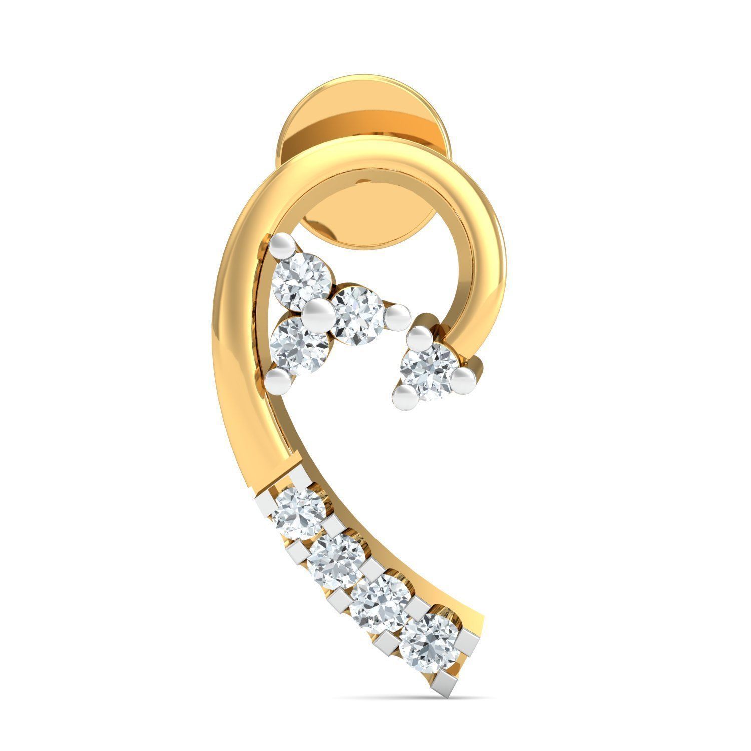 Women pendant-earrings set 3dm mgx render detail 3D print model 3D print model_5