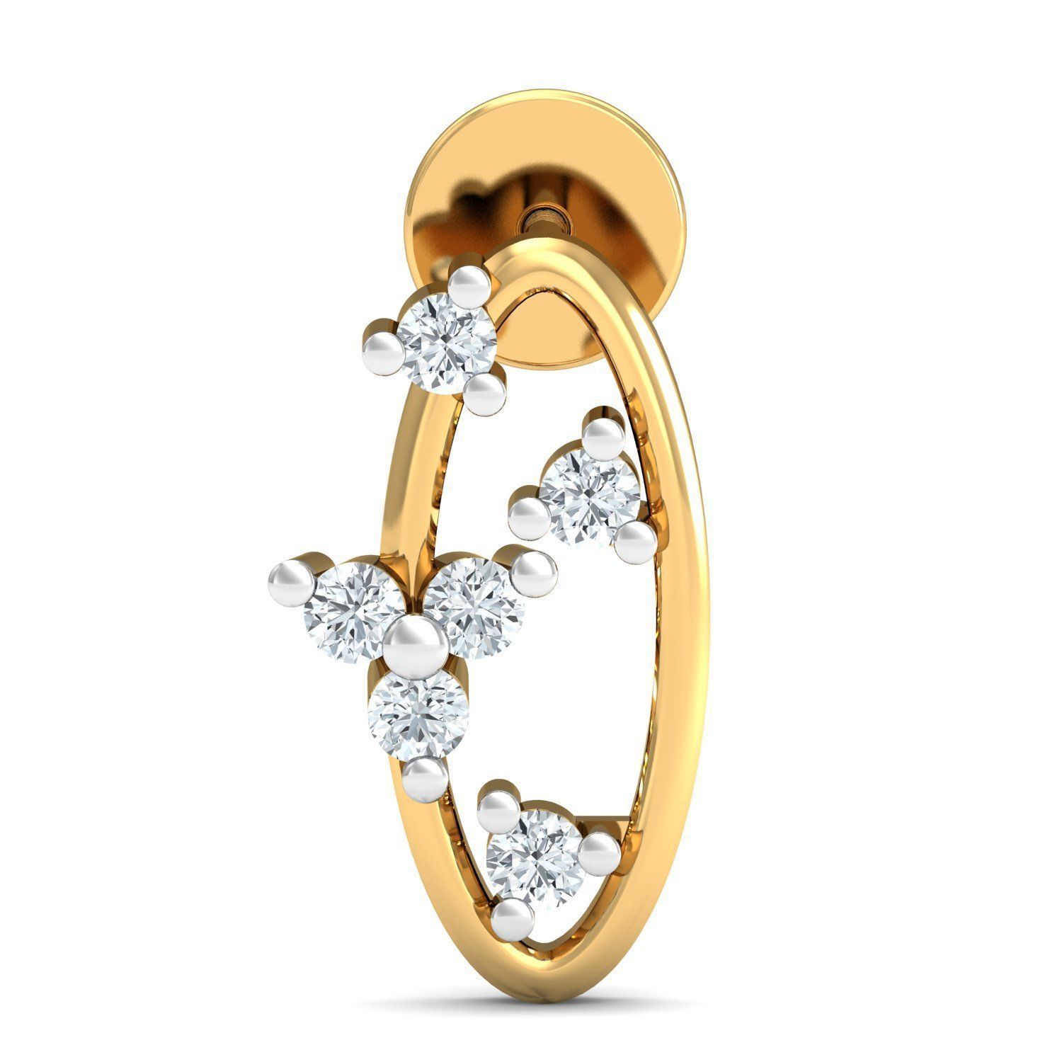 Women pendant-earrings set 3dm mgx render detail 3D print model 3D print model_5