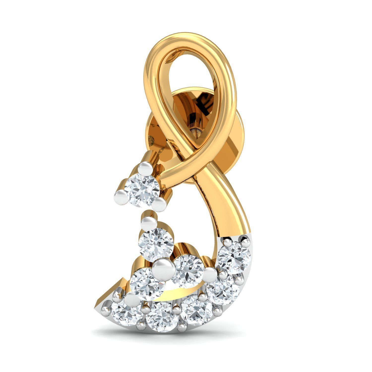 Women pendant-earrings set 3dm mgx render detail 3D print model 3D print model_5