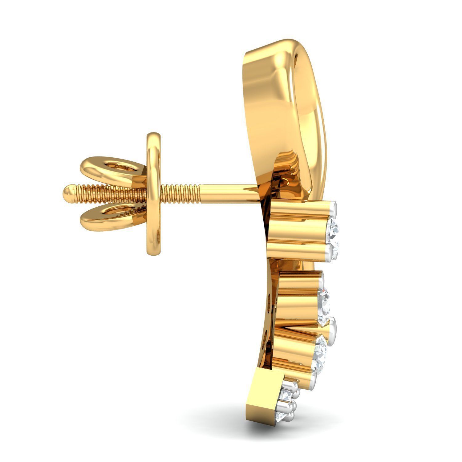 Women pendant-earrings set 3dm mgx render detail 3D print model 3D print model_6