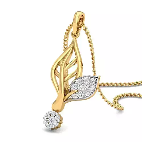 Women pendant-earrings set 3dm mgx render detail 3D print model 3D print model