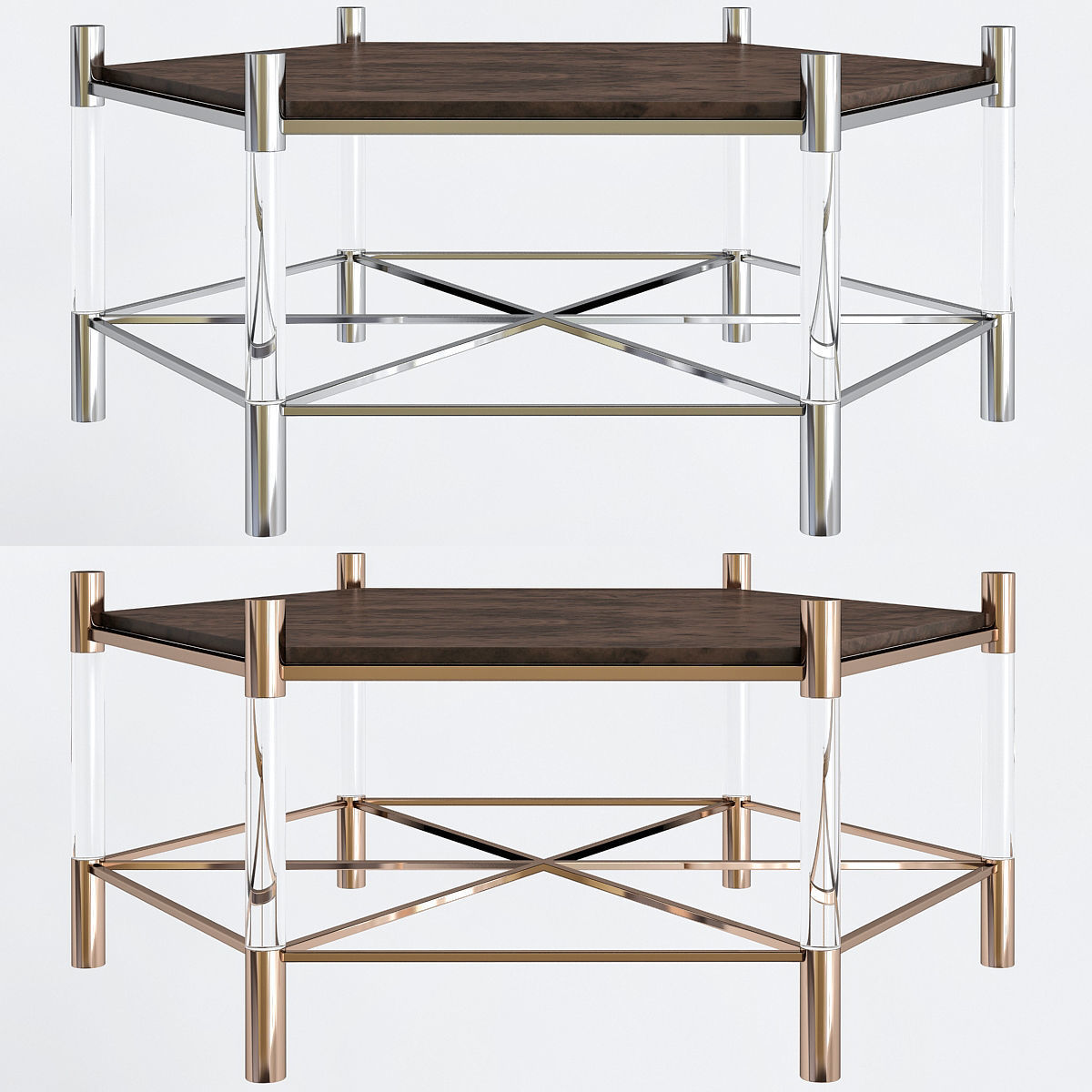 COFEE TABLE Collection 18 Pieces 3d model 3D model_23