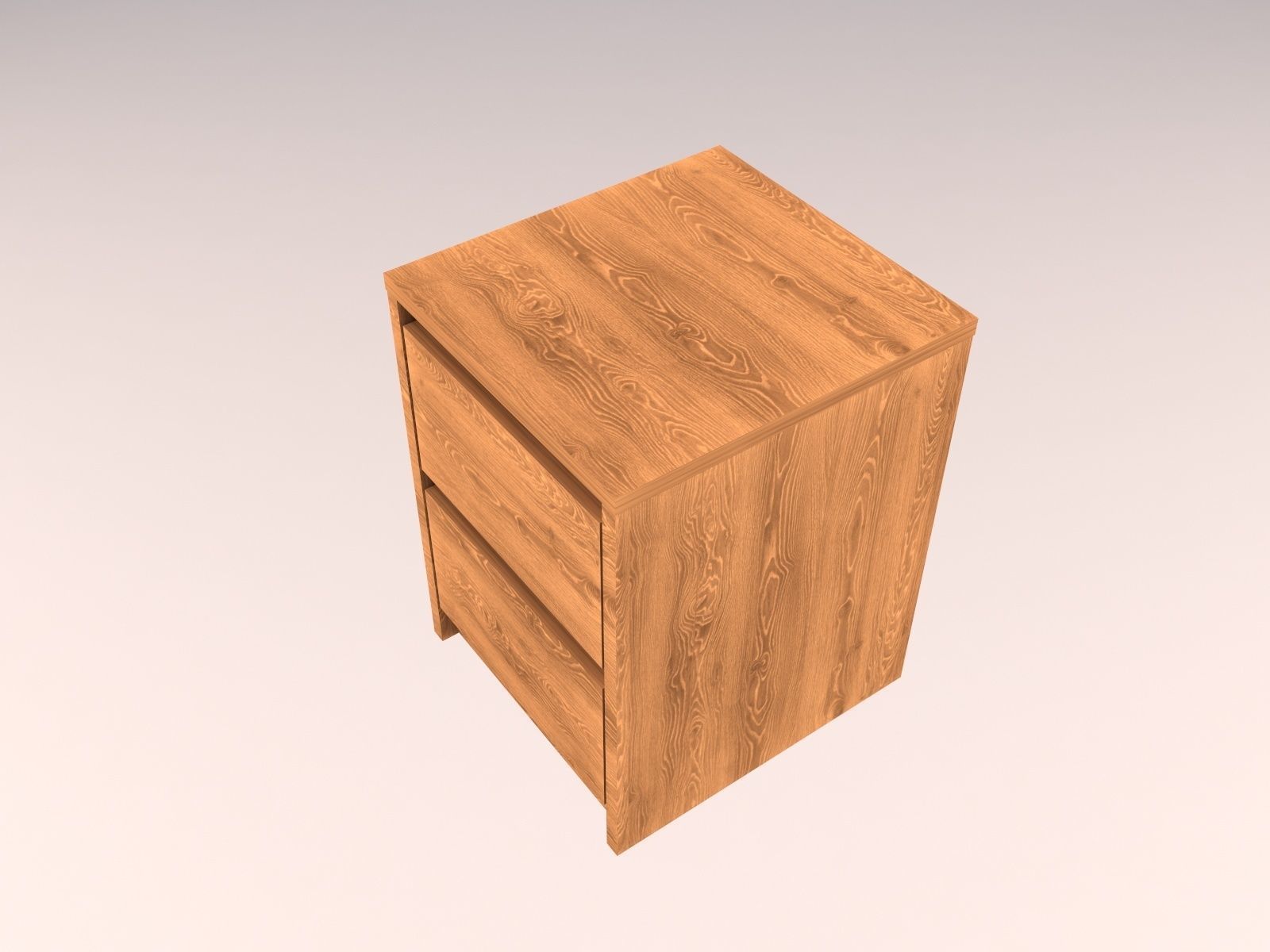 SKREIA  commode 2in1 Low-poly 3D model_4