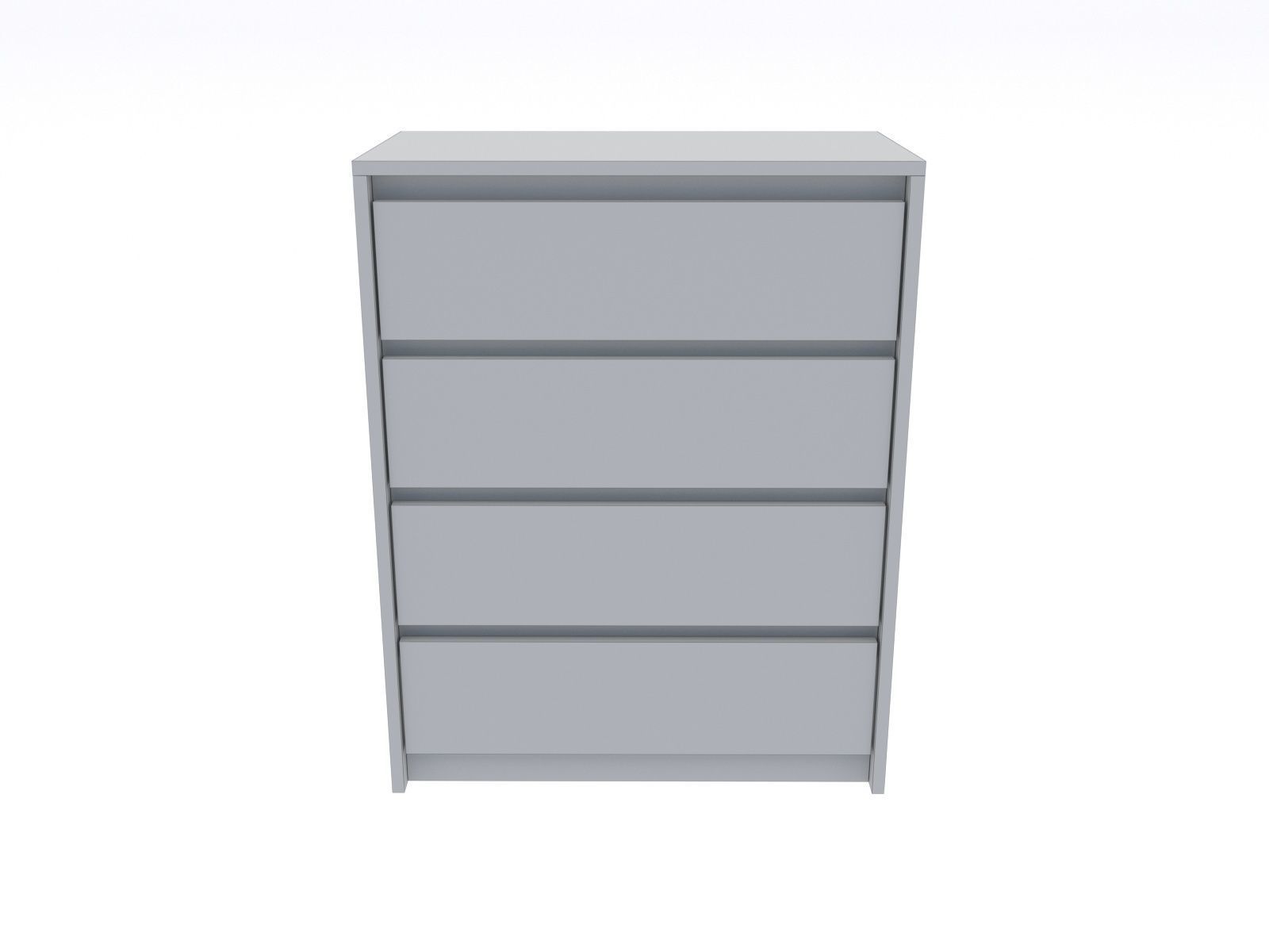 SKREIA  commode 2in1 Low-poly 3D model_14