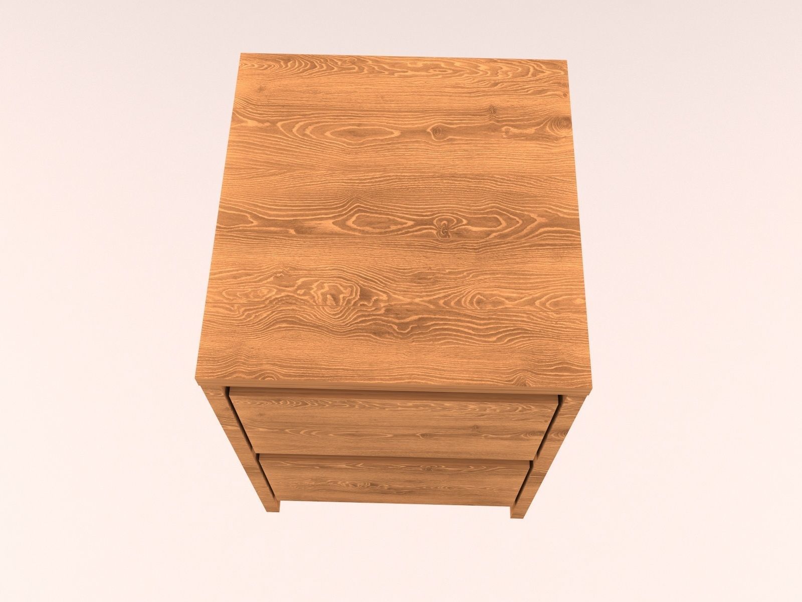 SKREIA  commode 2in1 Low-poly 3D model_5