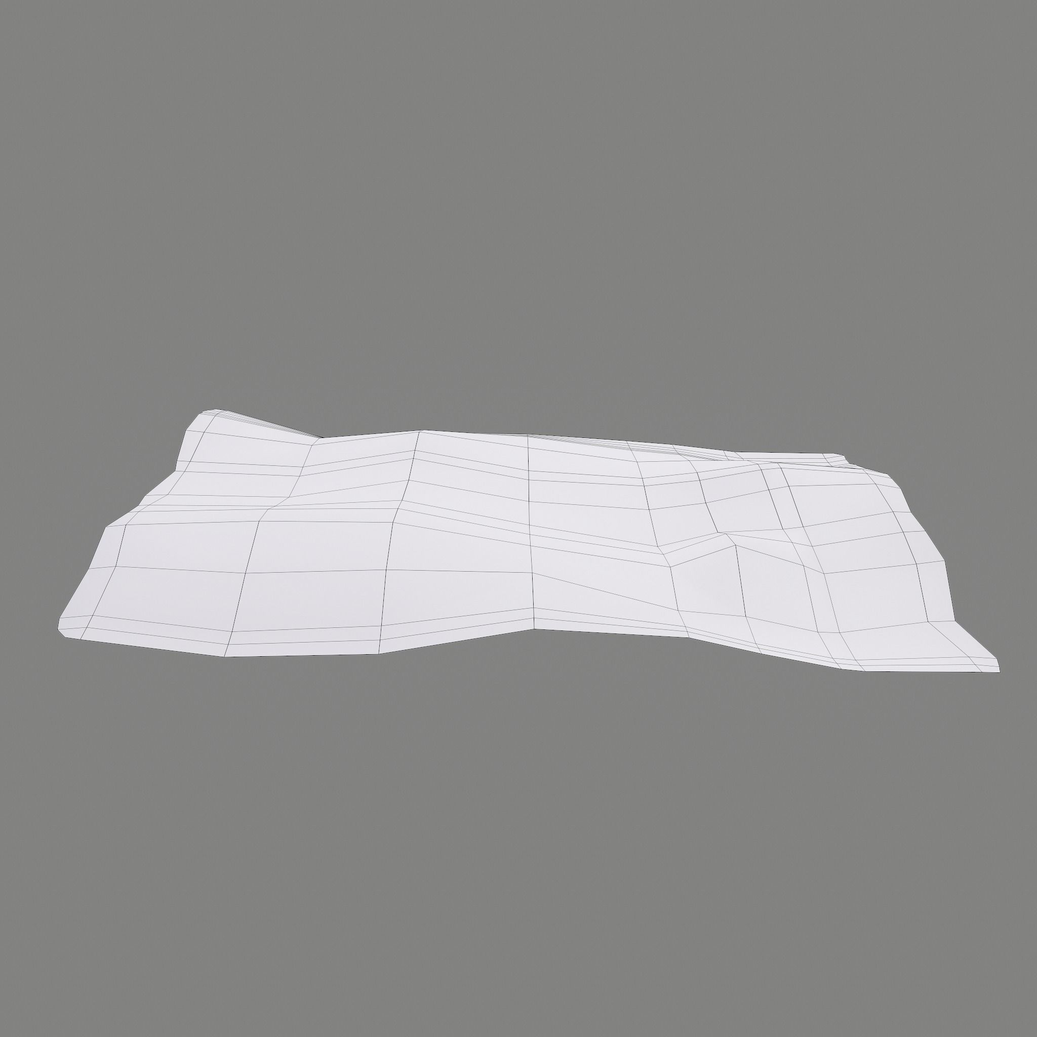 Worn Medieval Paper with Figures Free low-poly 3D model_20