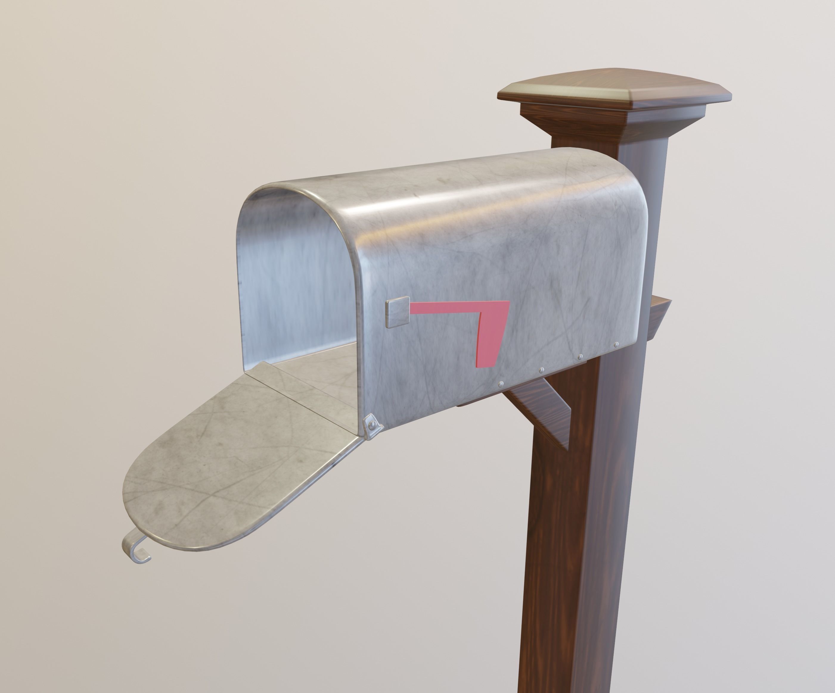Mail Box 3D model_10