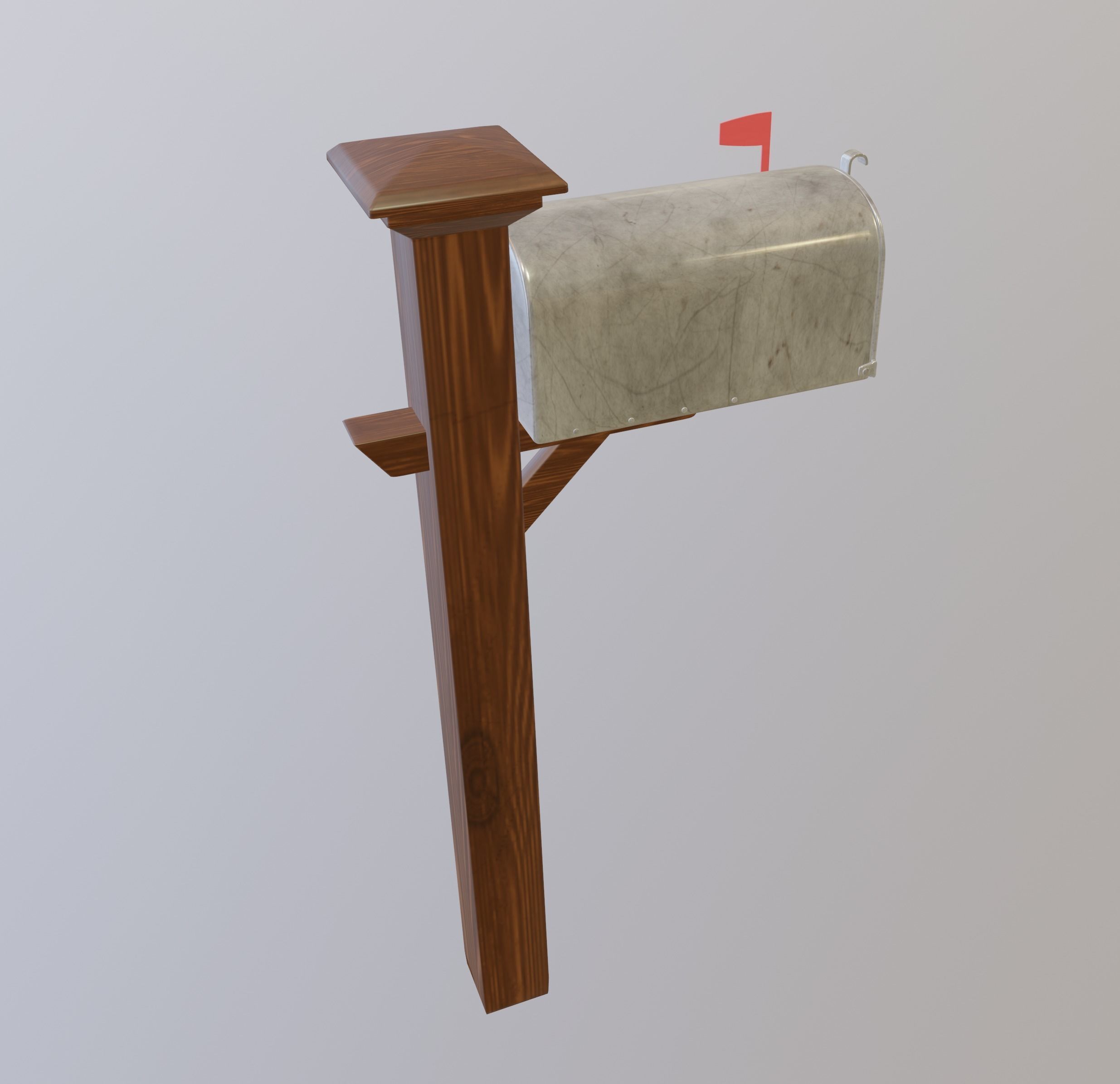 Mail Box 3D model_5