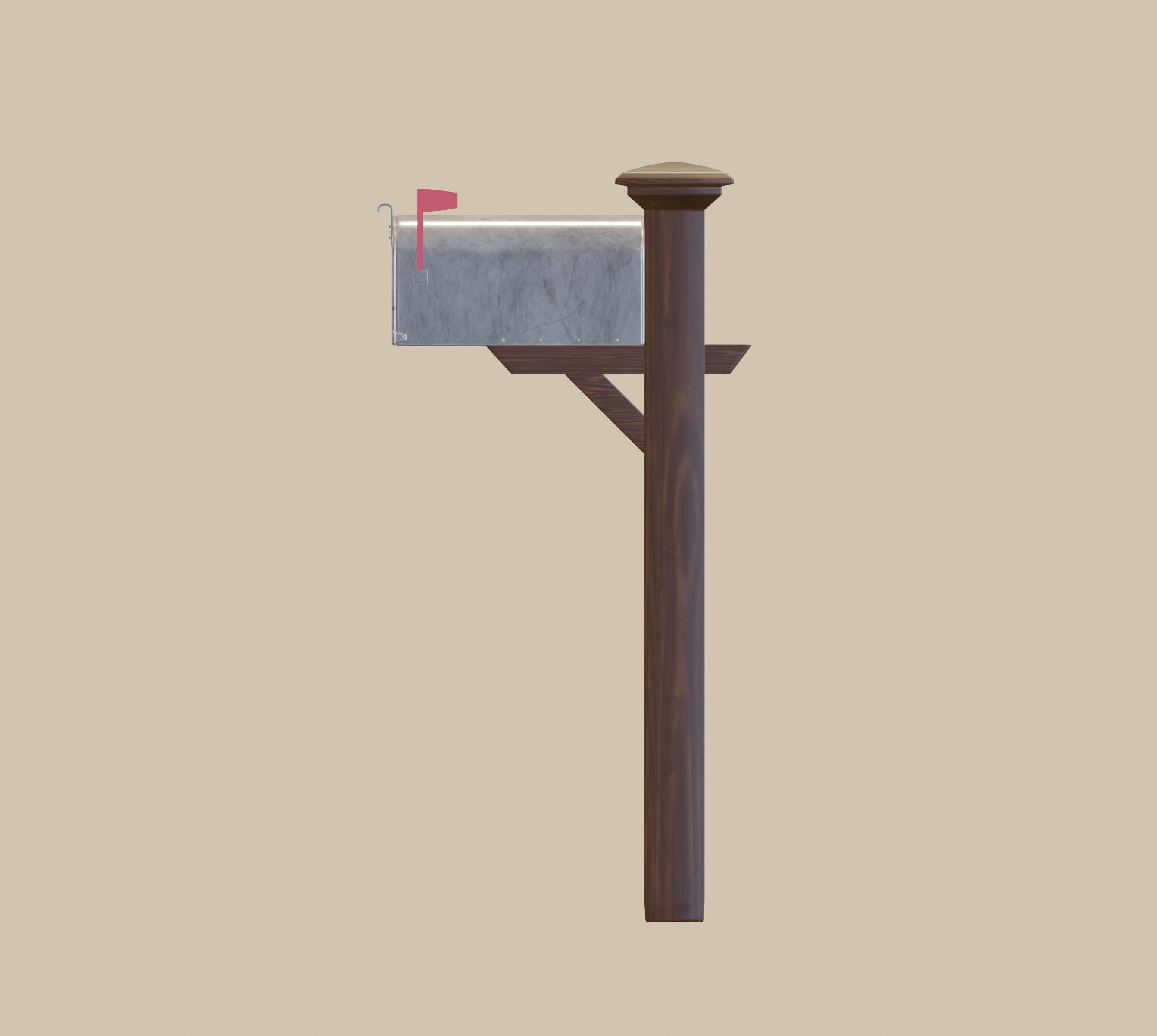 Mail Box 3D model_1