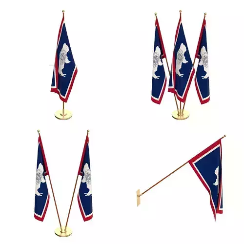 Wyoming Flag Pack
