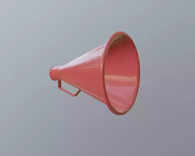 Acoustic Megaphone 3D model
