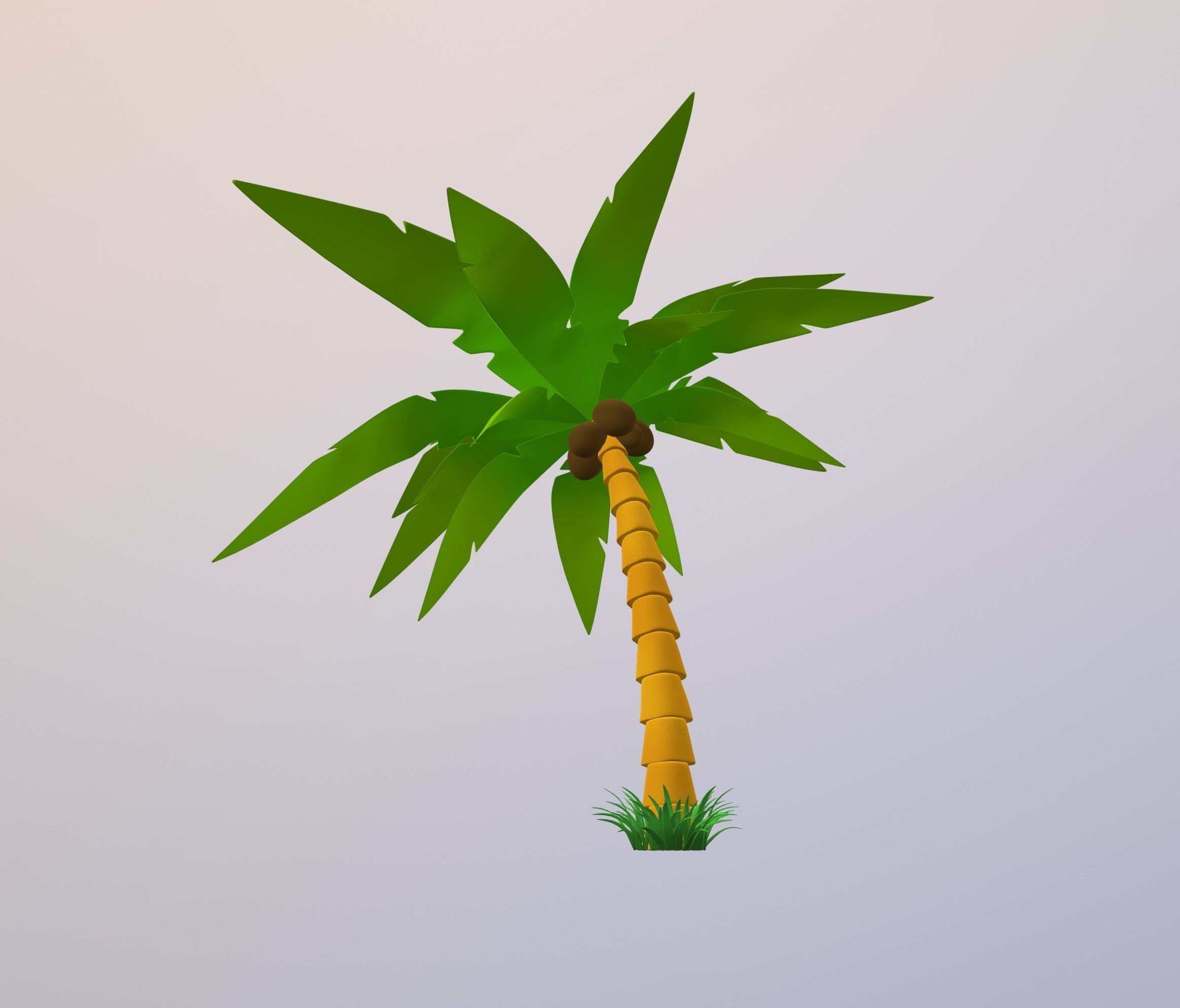 Palm Tree 3D model_6