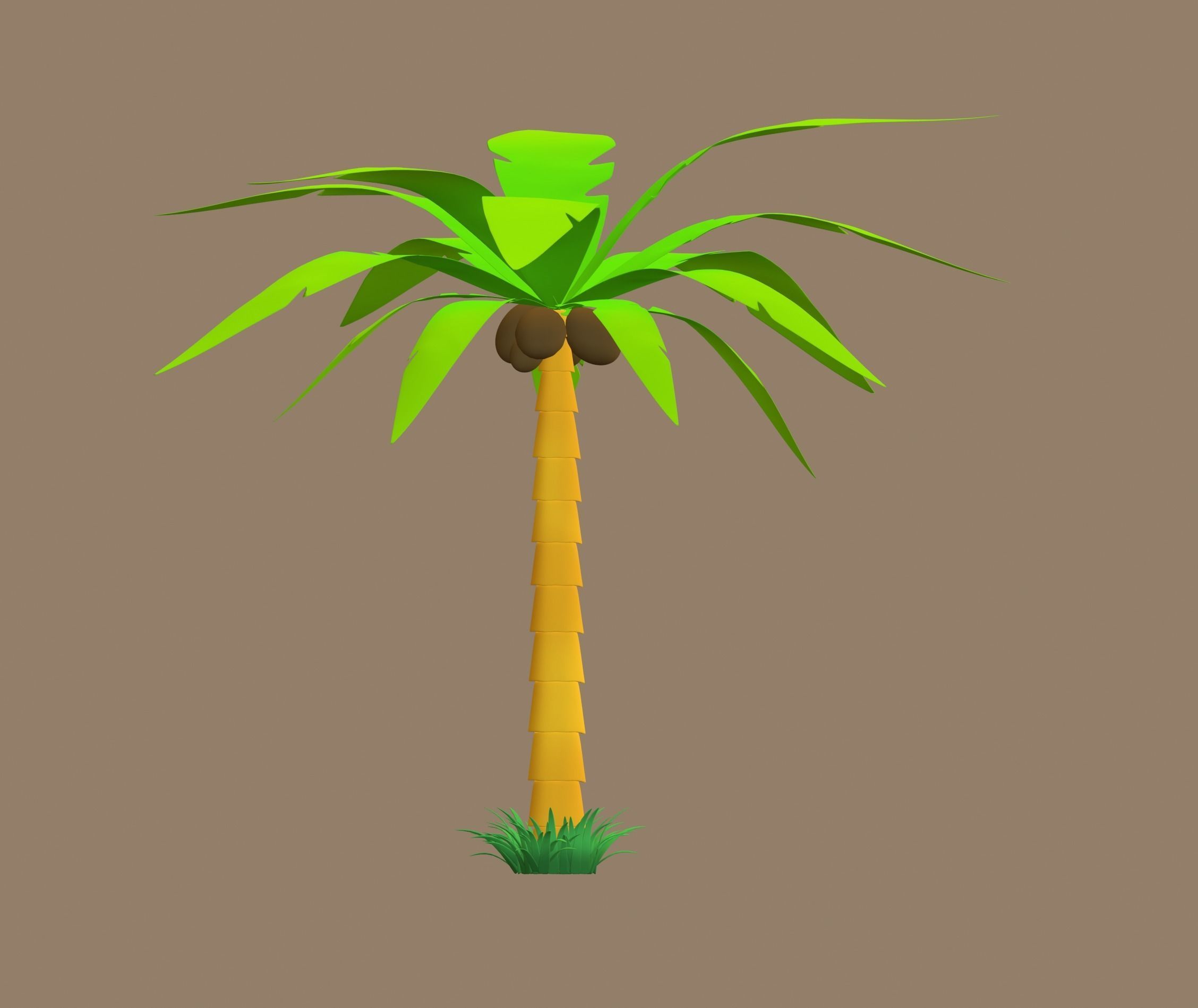 Palm Tree 3D model_10
