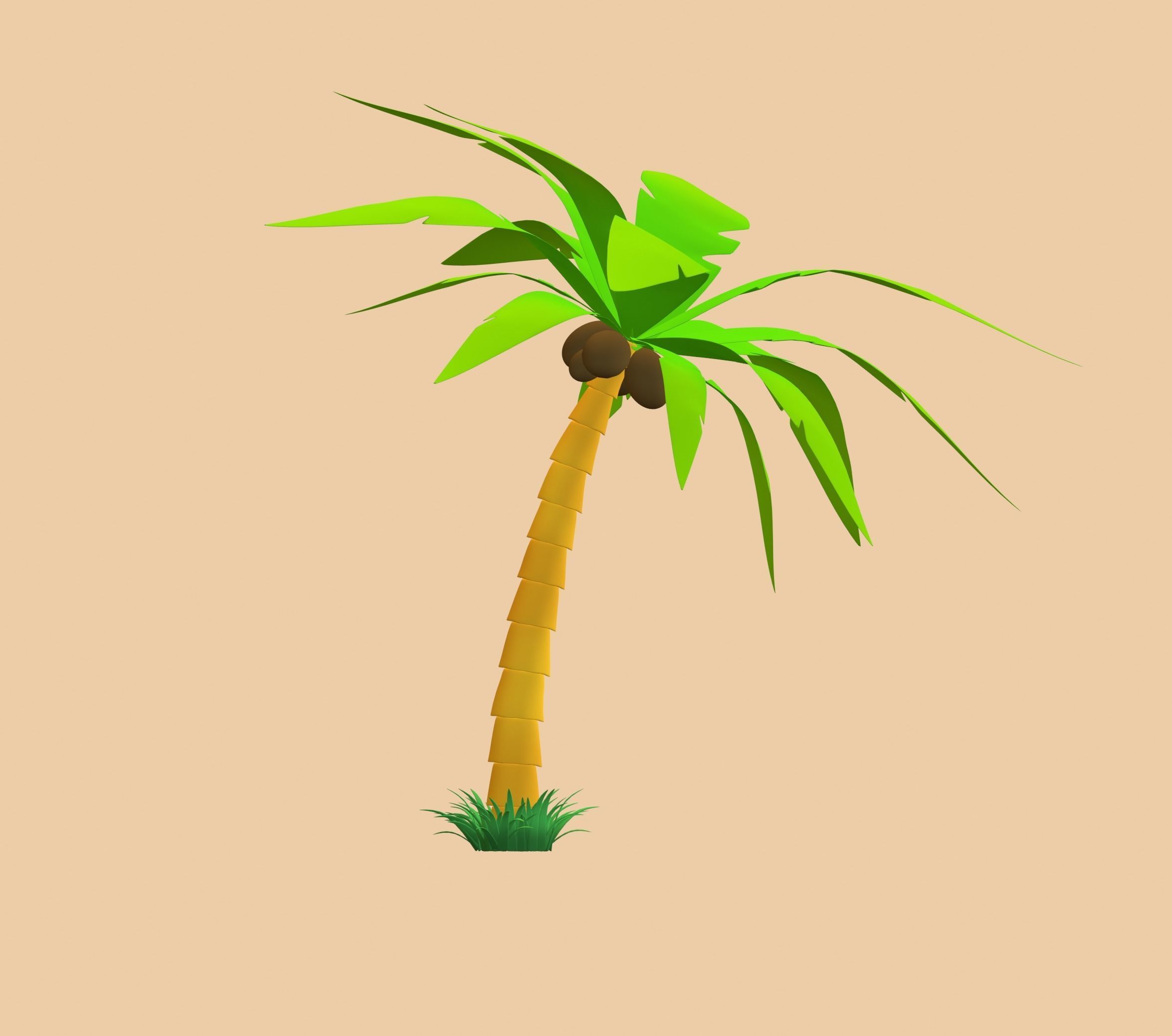 Palm Tree 3D model_1