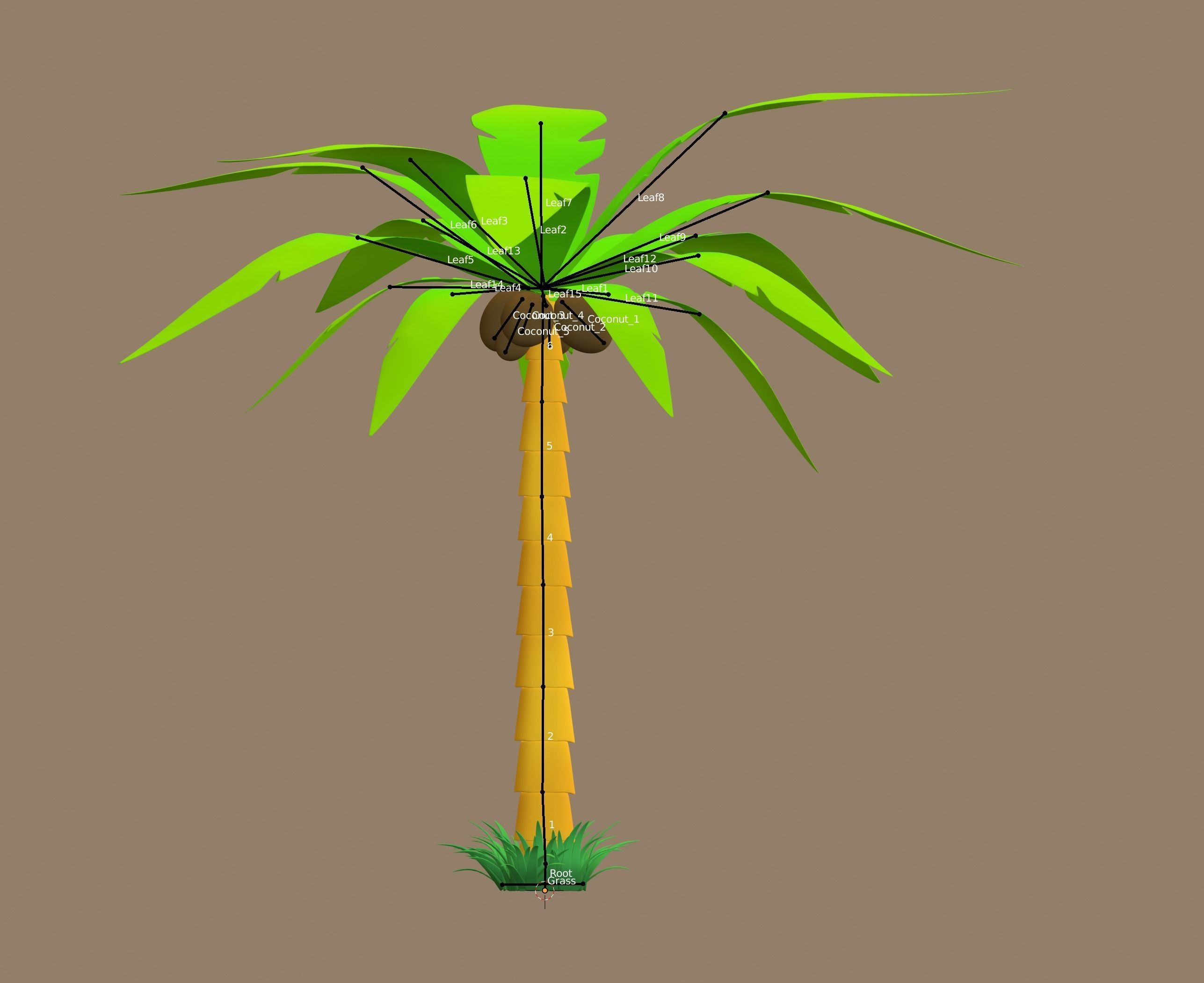 Palm Tree 3D model_11