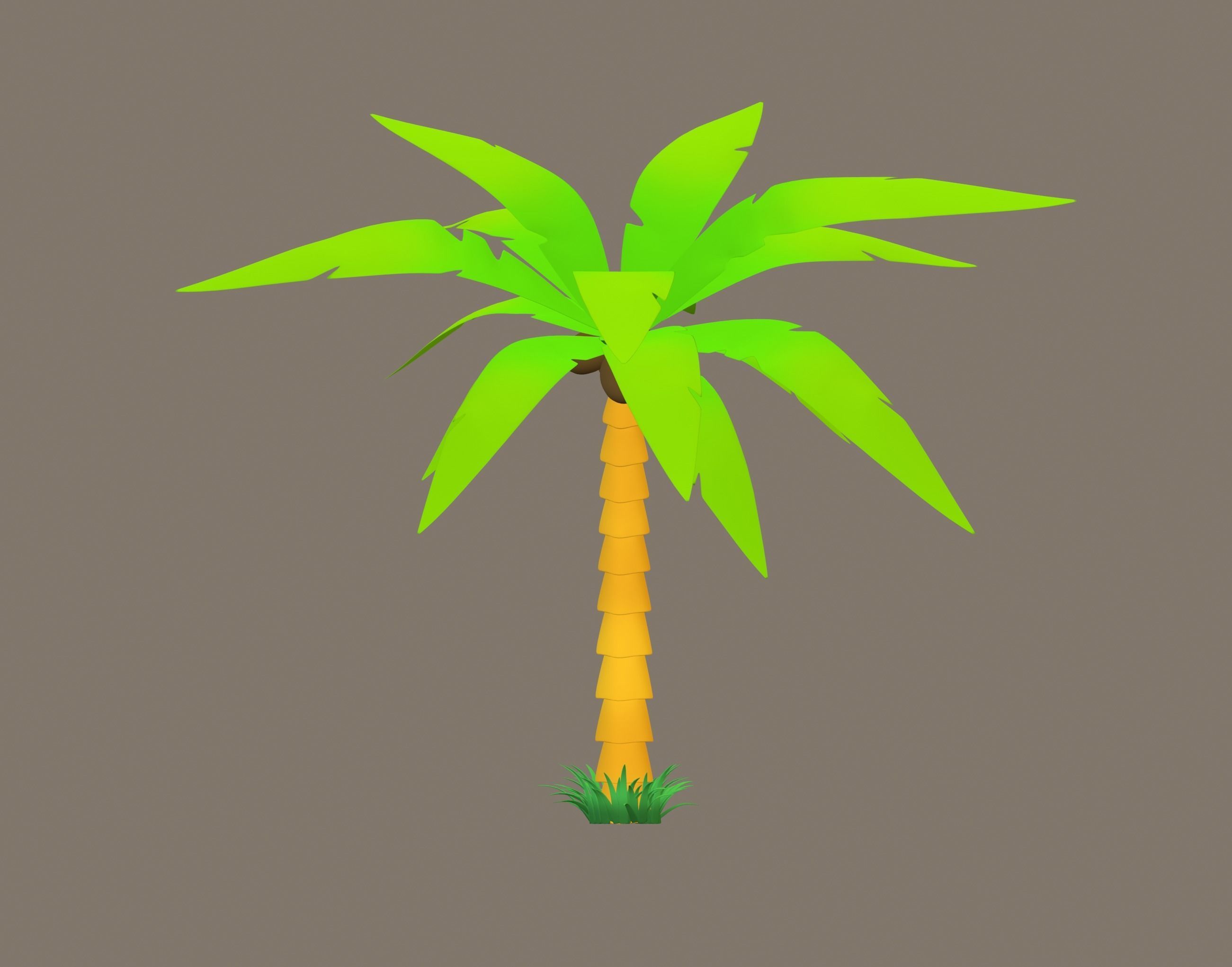 Palm Tree 3D model_3