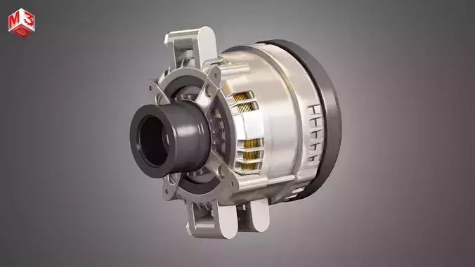 Alternator 3D model