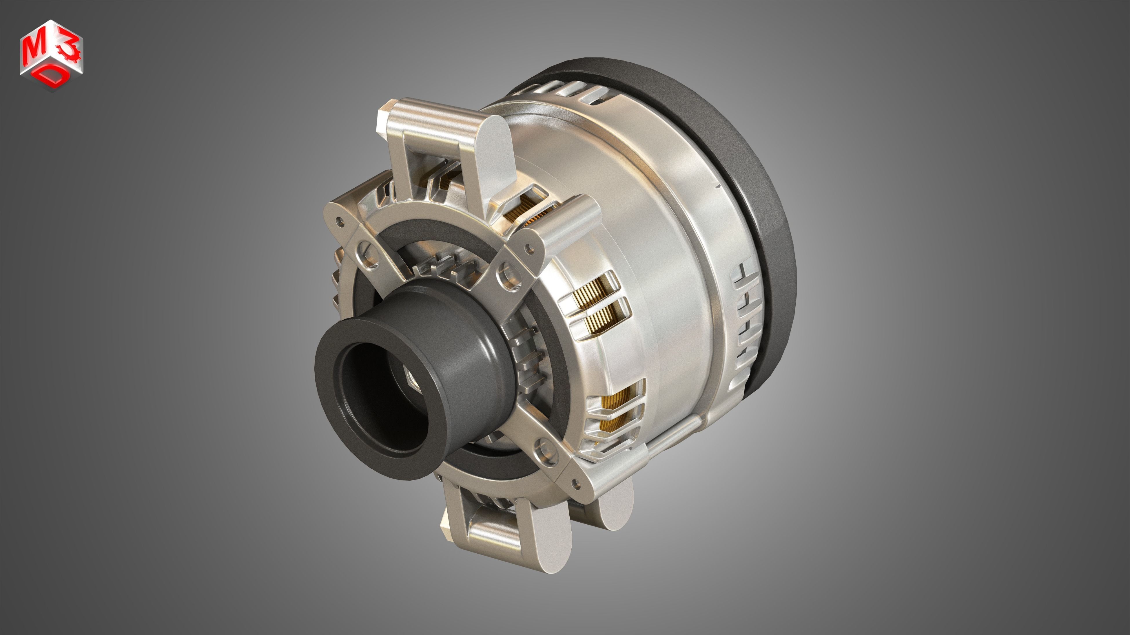 Alternator 3D model_4