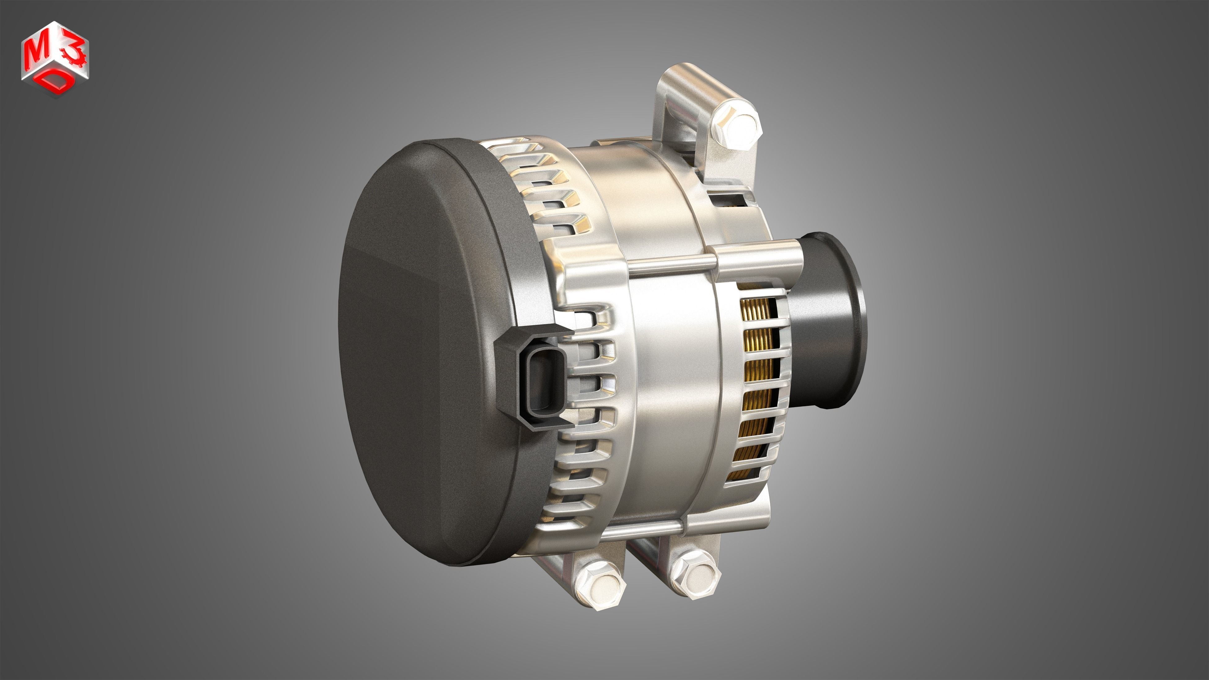 Alternator 3D model_5