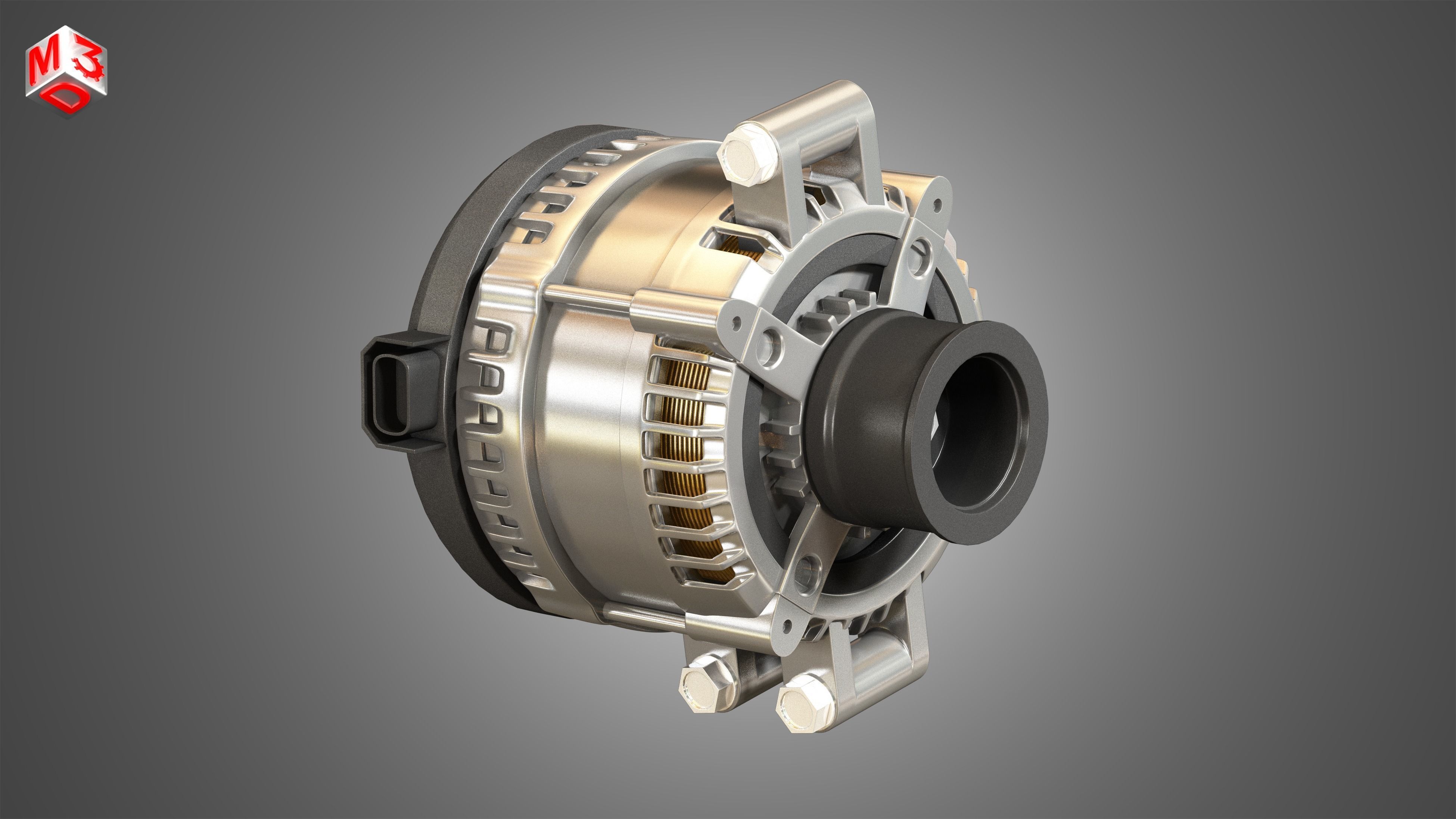 Alternator 3D model_2