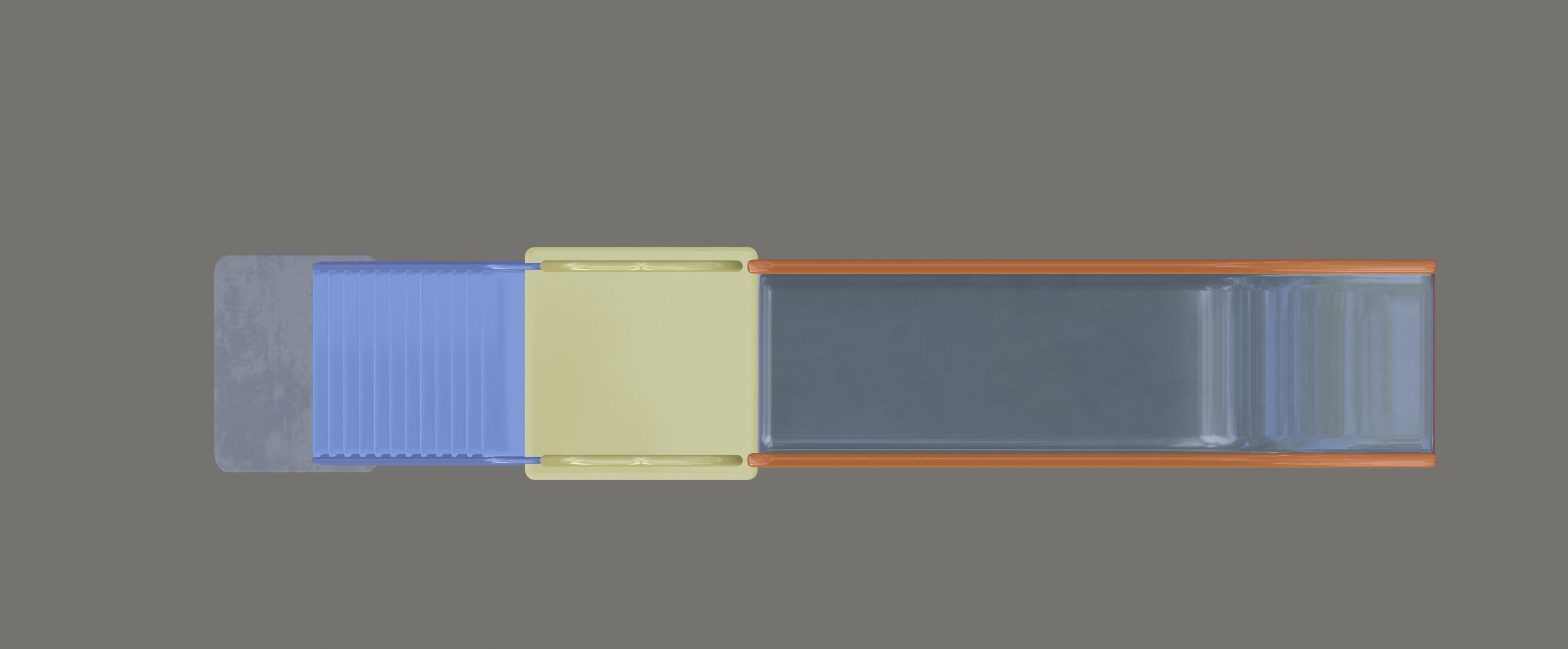 Park Slide 3D model_2