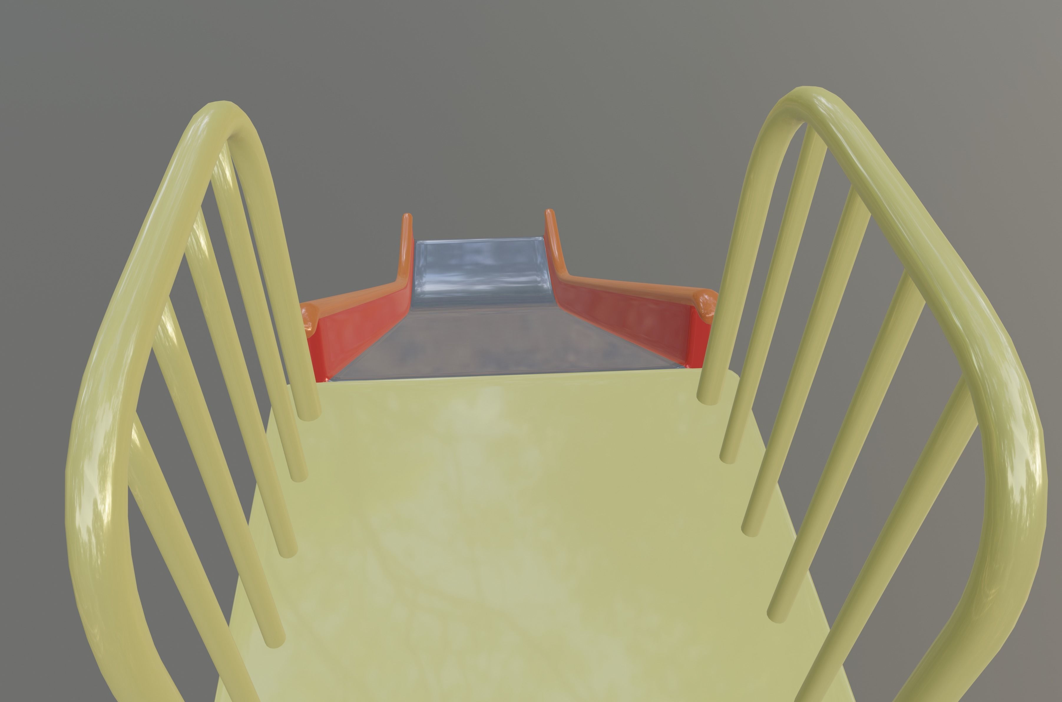 Park Slide 3D model_9