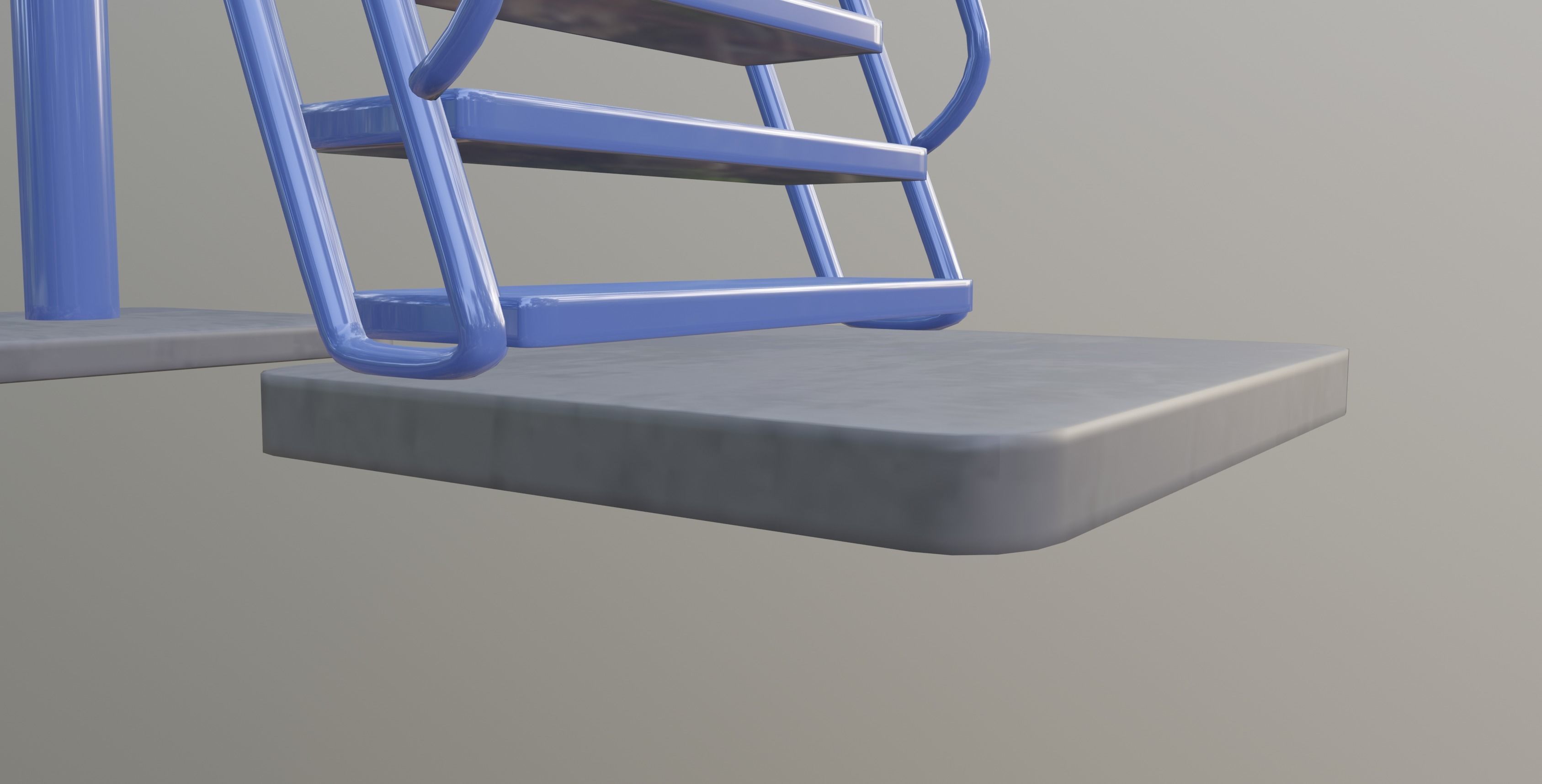 Park Slide 3D model_7