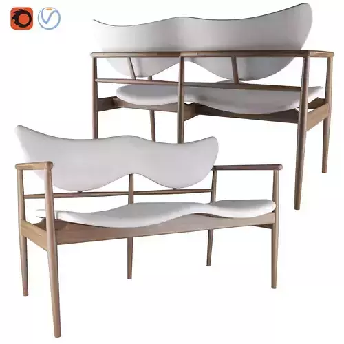 48 sofa bench by finn juhl