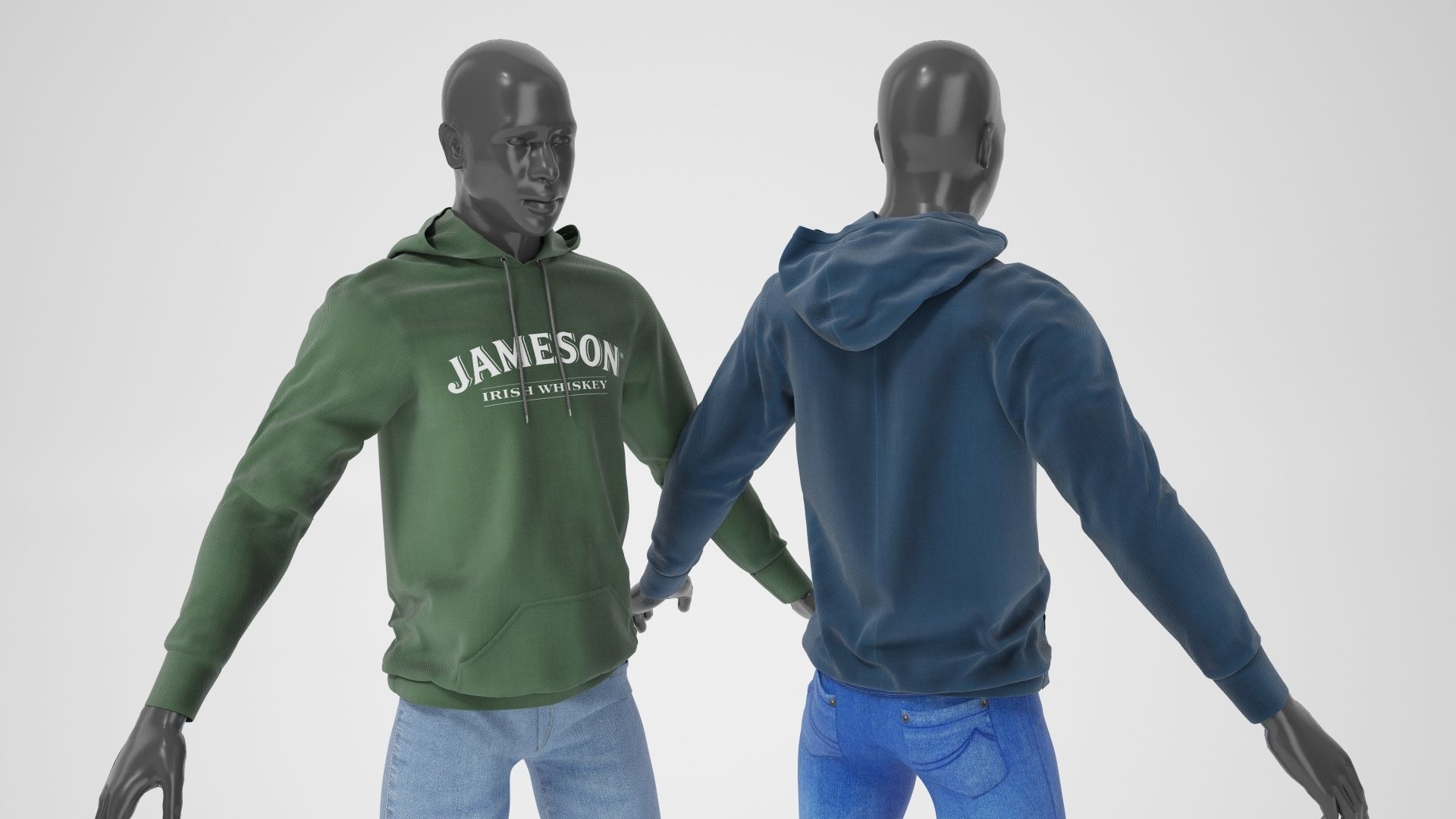 Male mannequins whith clothes  FULL PACK 3D Model Collection_35