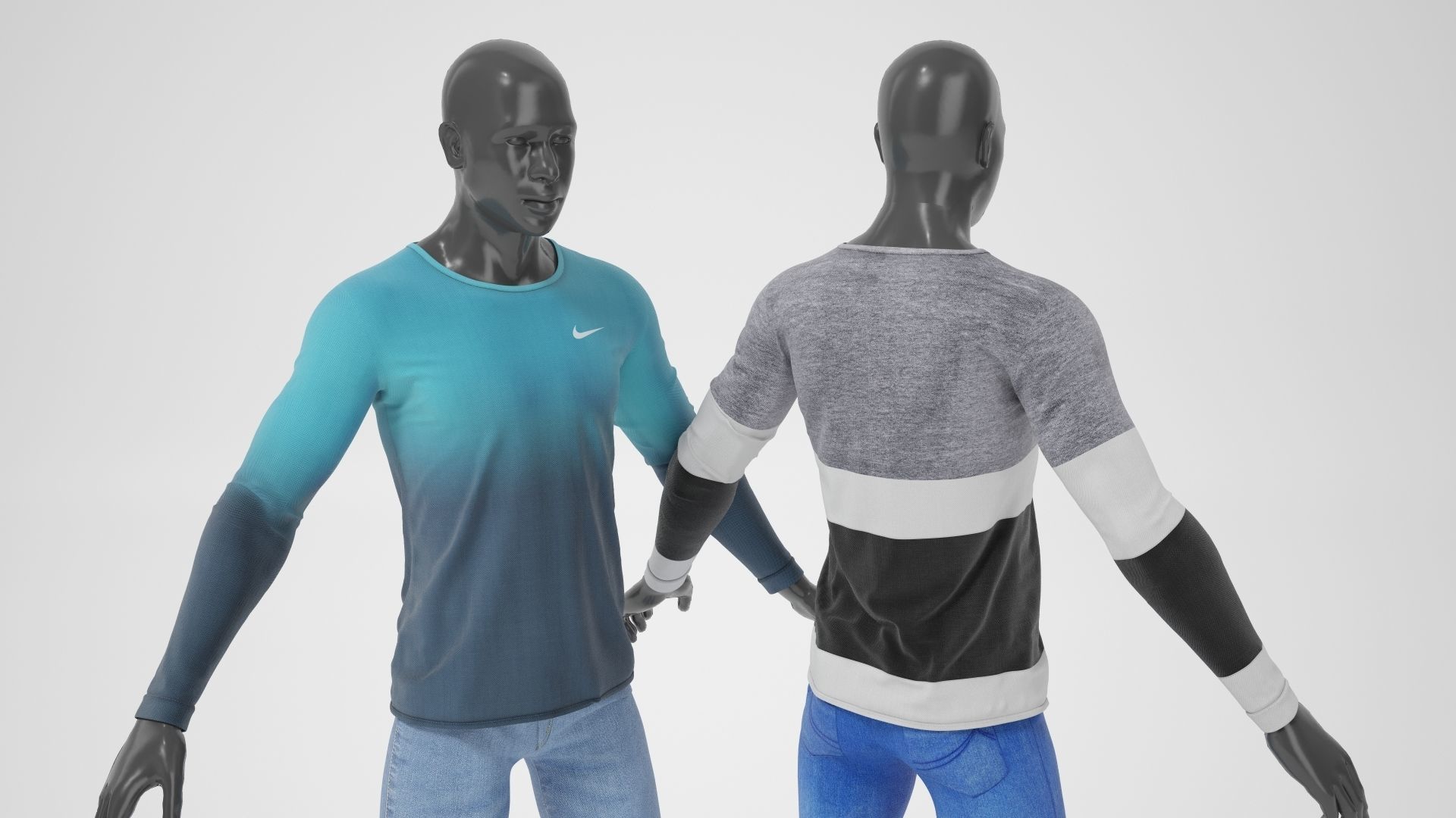 Male mannequins whith clothes  FULL PACK 3D Model Collection_29