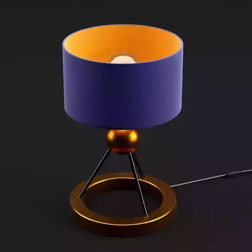 Table lamp 3D model