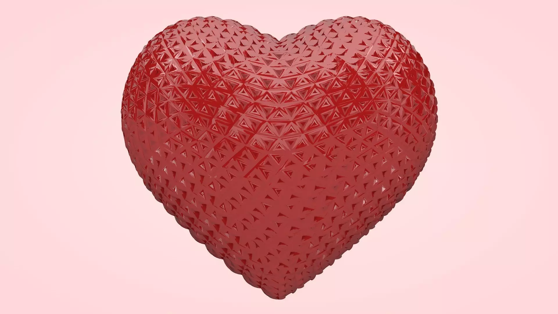 Rugged Heart 3D model_0