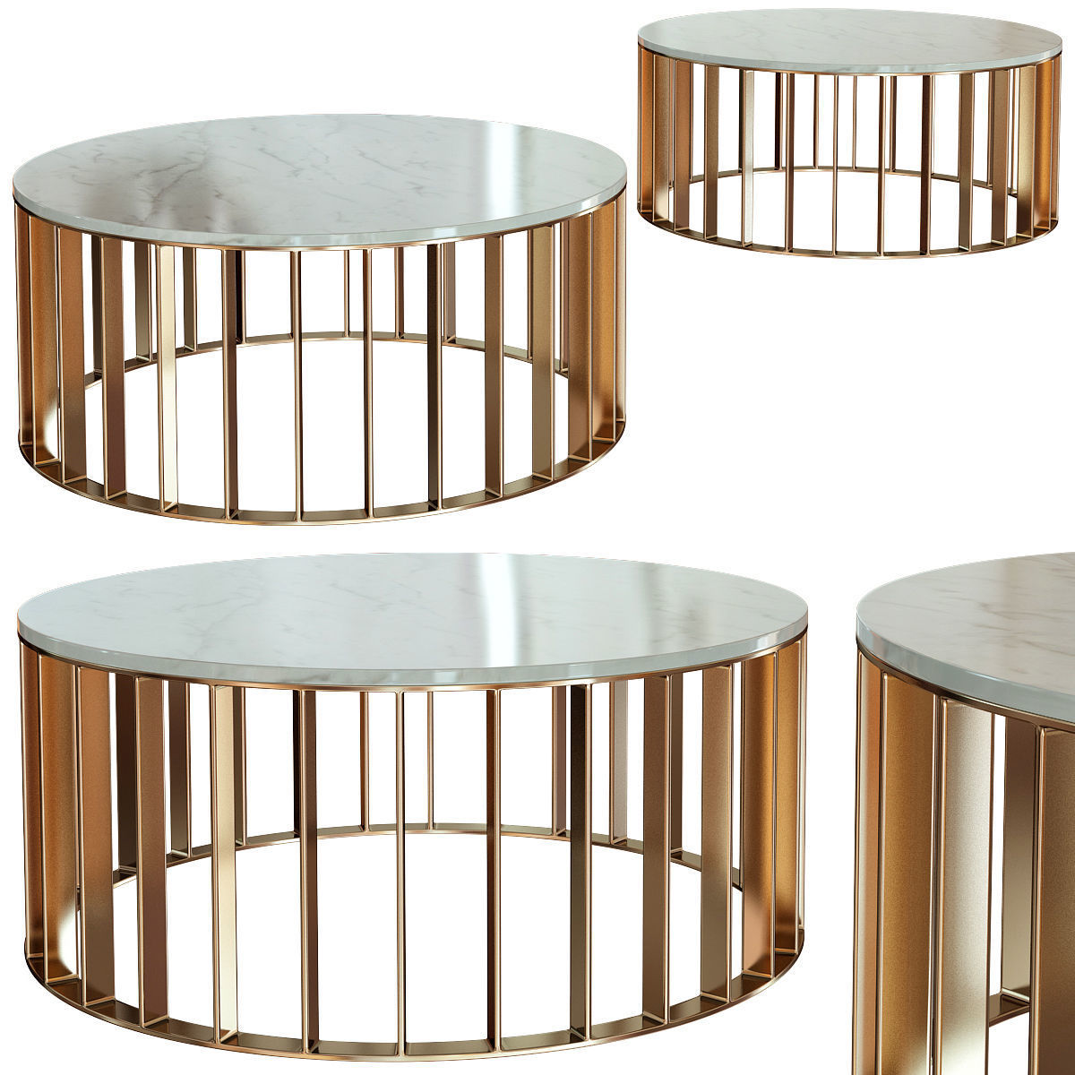 COFFE TABLE Collection 29 Pieces 3d model 3D model_27