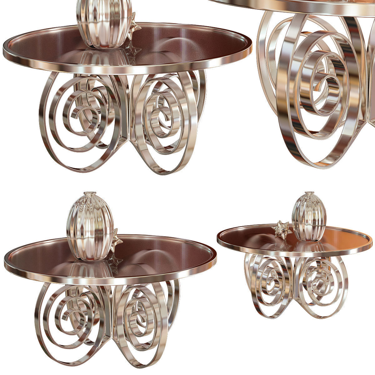 COFFE TABLE Collection 29 Pieces 3d model 3D model_13