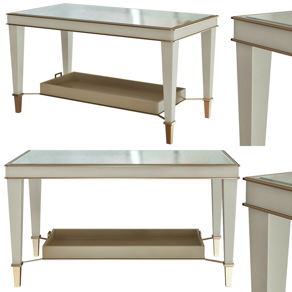 COFFE TABLE Collection 29 Pieces 3d model 3D model_8