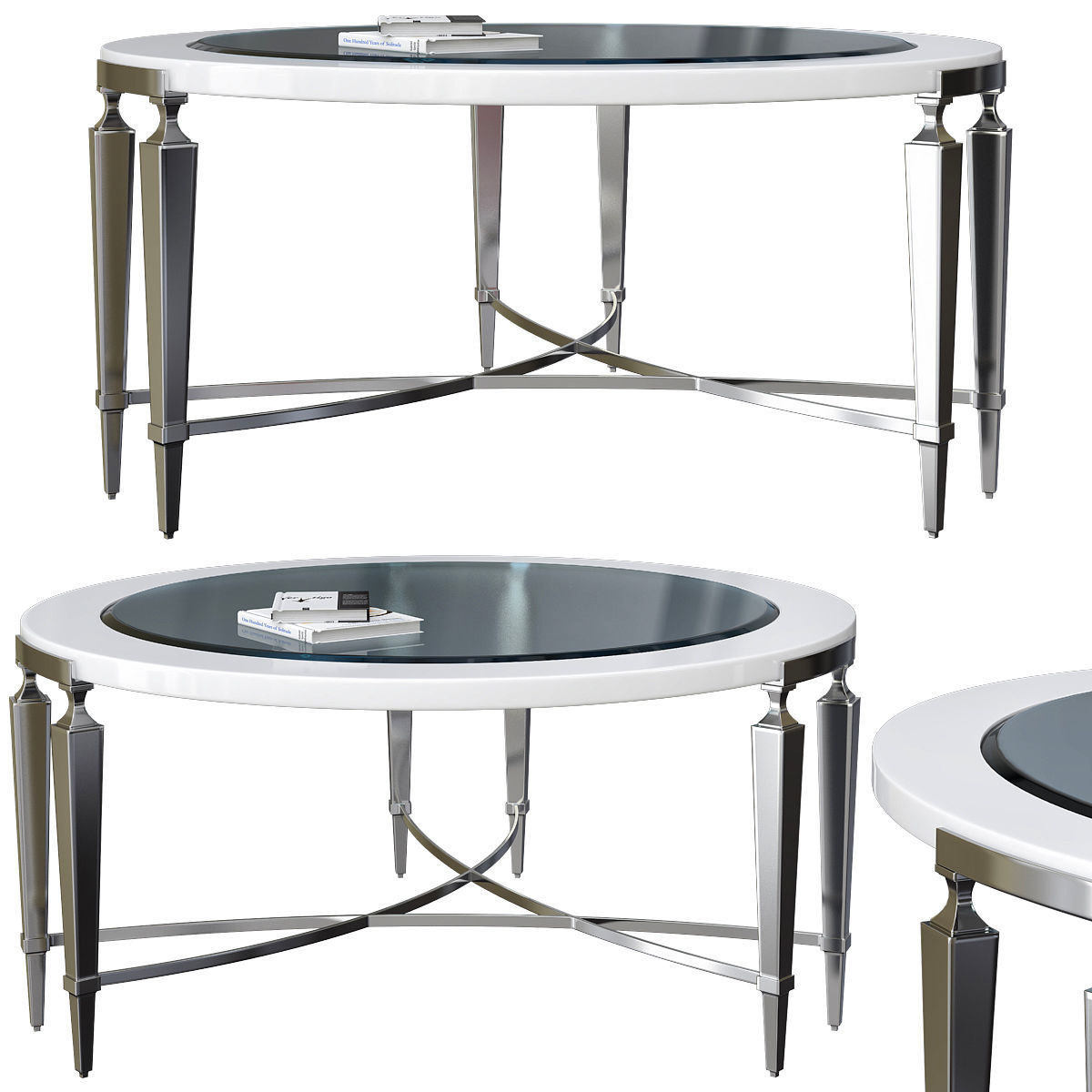 COFFE TABLE Collection 29 Pieces 3d model 3D model_12