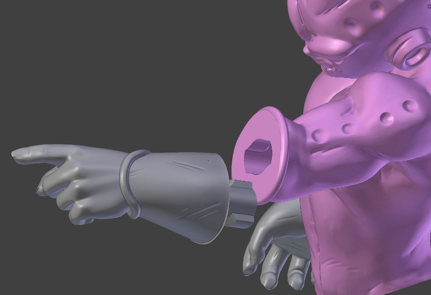 Dragon Ball Z Kid Buu - Majin Buu 3D printable model 3D print model_9