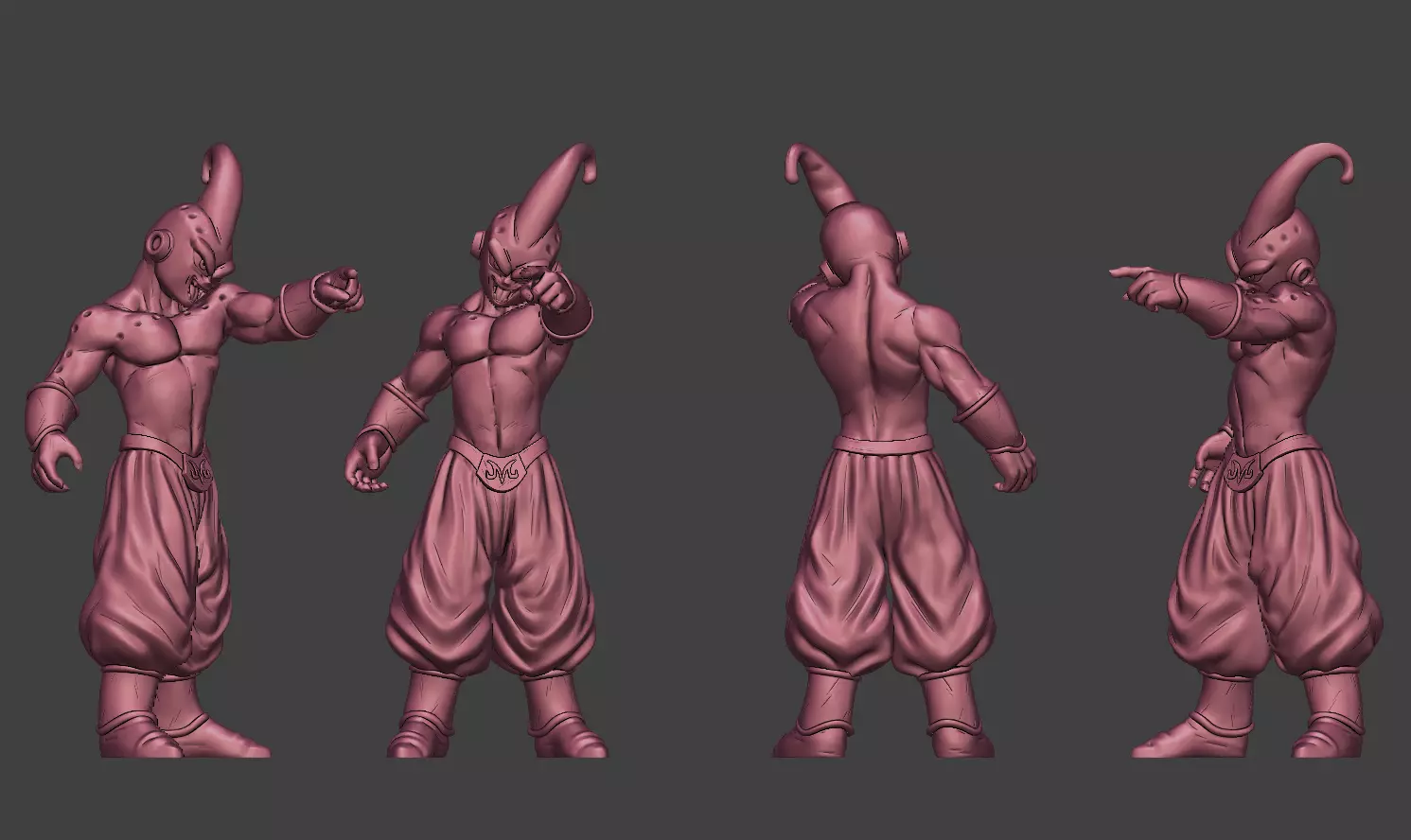 Dragon Ball Z Kid Buu - Majin Buu 3D printable model 3D print model_0