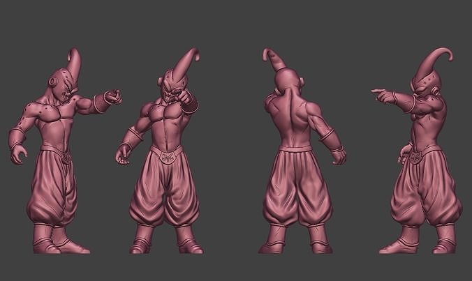 Dragon Ball Z Kid Buu - Majin Buu 3D printable model 3D print model