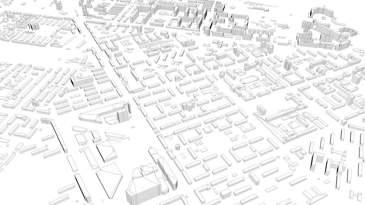 Novosibirsk Streets and Buildings 3D model_12
