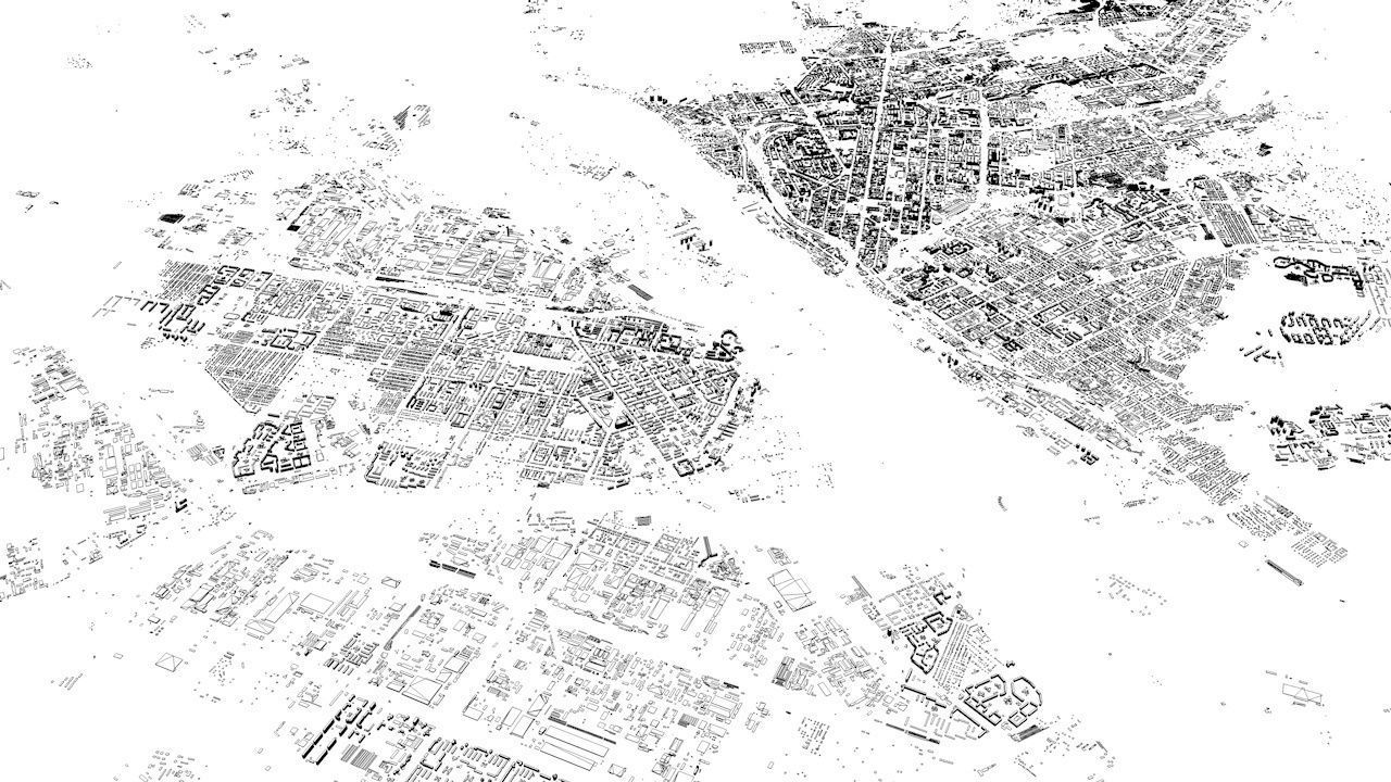 Novosibirsk Streets and Buildings 3D model_11