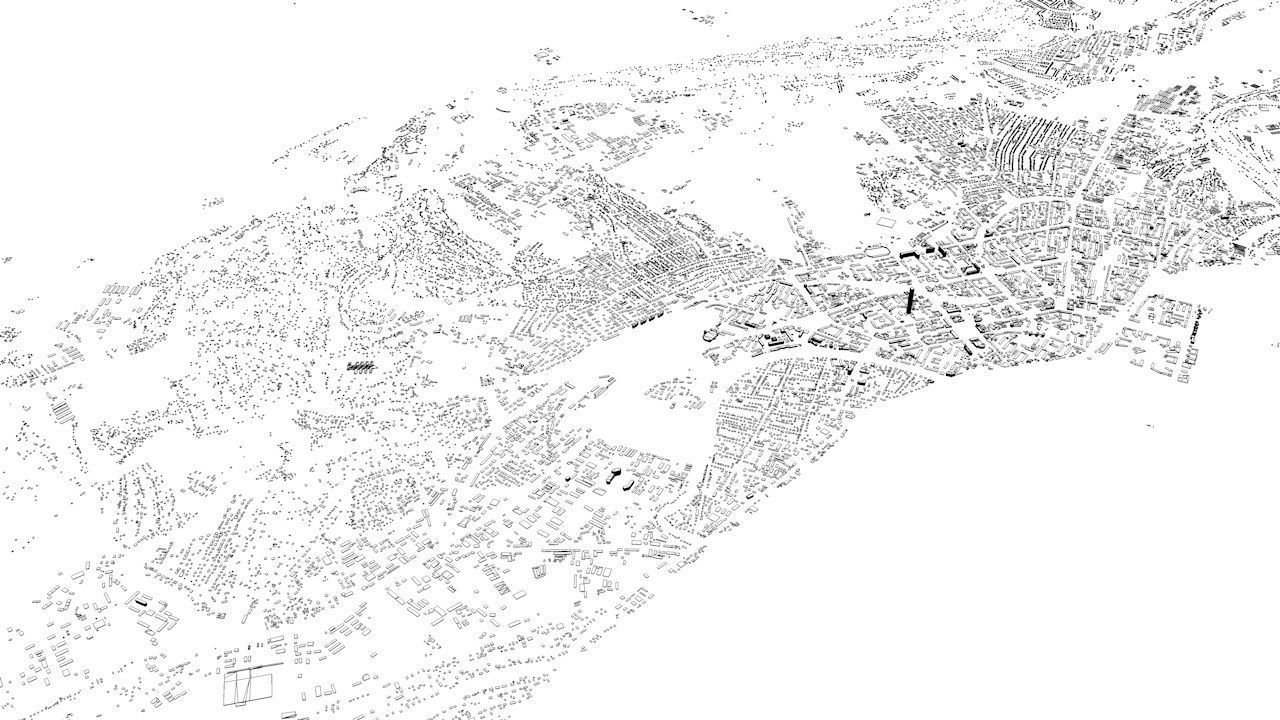 Yakutsk Streets and Buildings 3D model_11