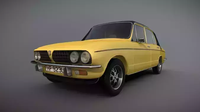 Triumph Dolomite Sprint Free low-poly 3D model