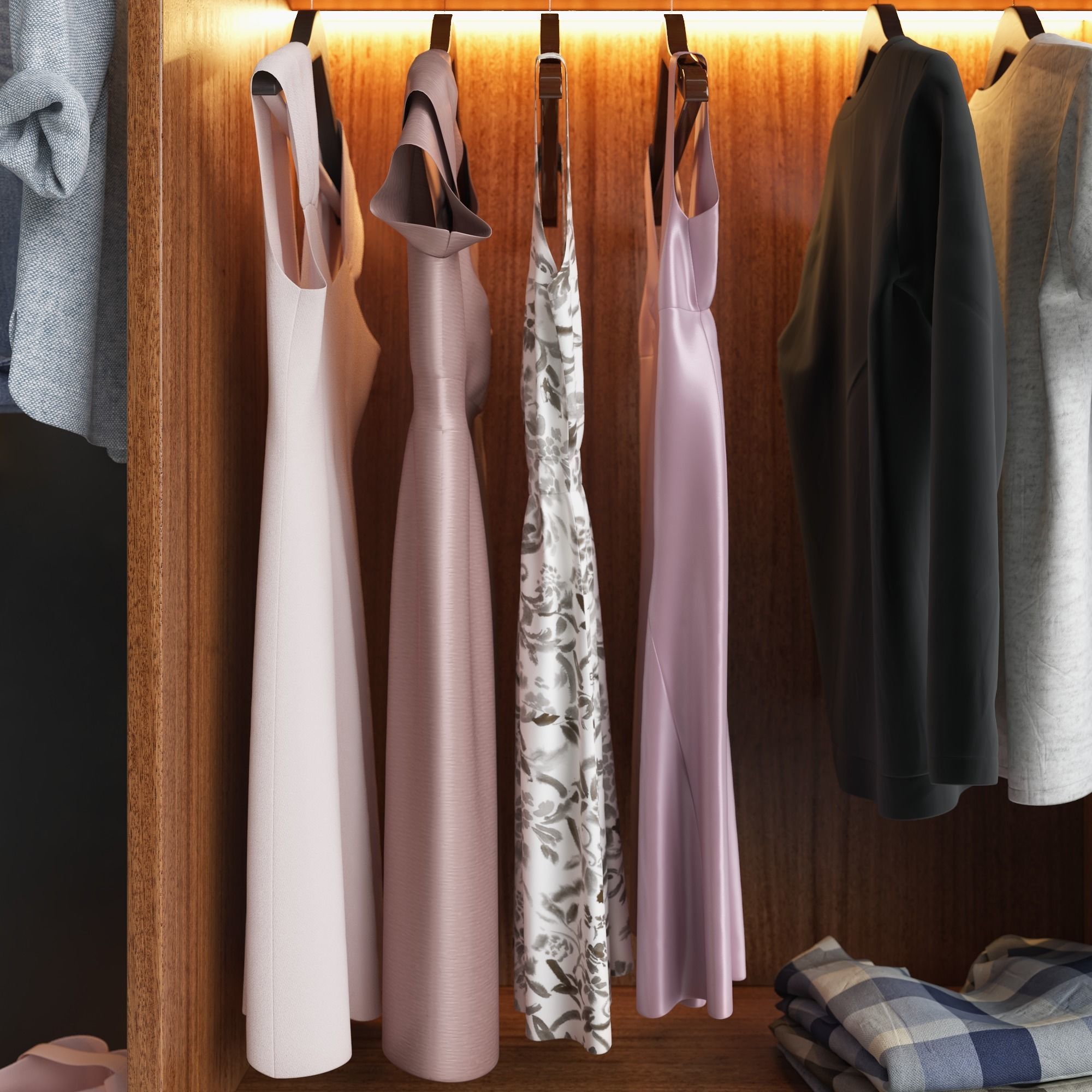 Wardrobe Presotto 3D model_6